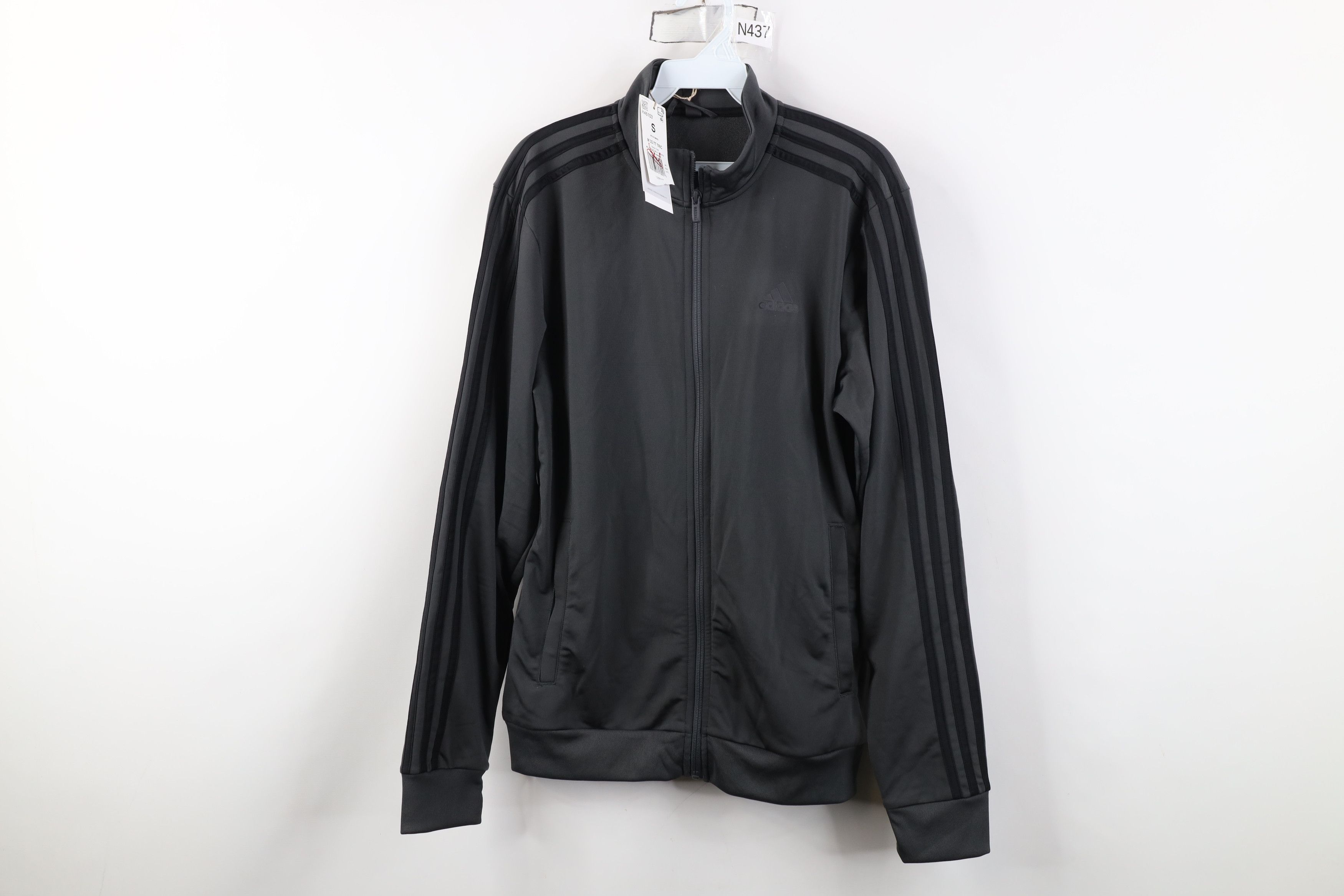 Deadstock Y2K Adidas Striped Soccer Warm Up Track Jacket