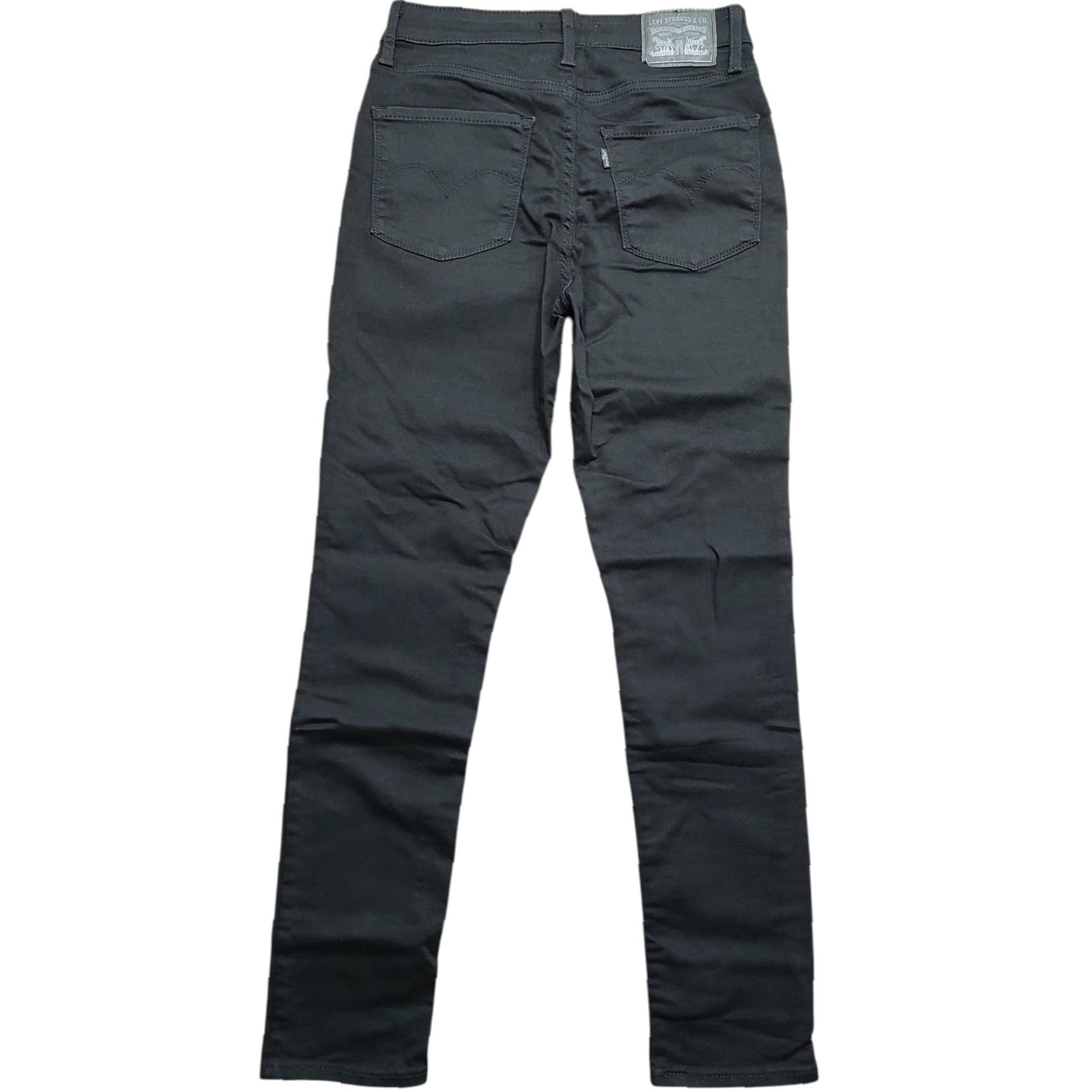 Levi's Levi's 721 High Rise Skinny Jeans Womens 28 Inseam Black Denim Slim 5-Pocket City 90s Rock Mens? Size 28" / US 6 / IT 42 - 2 Thumbnail