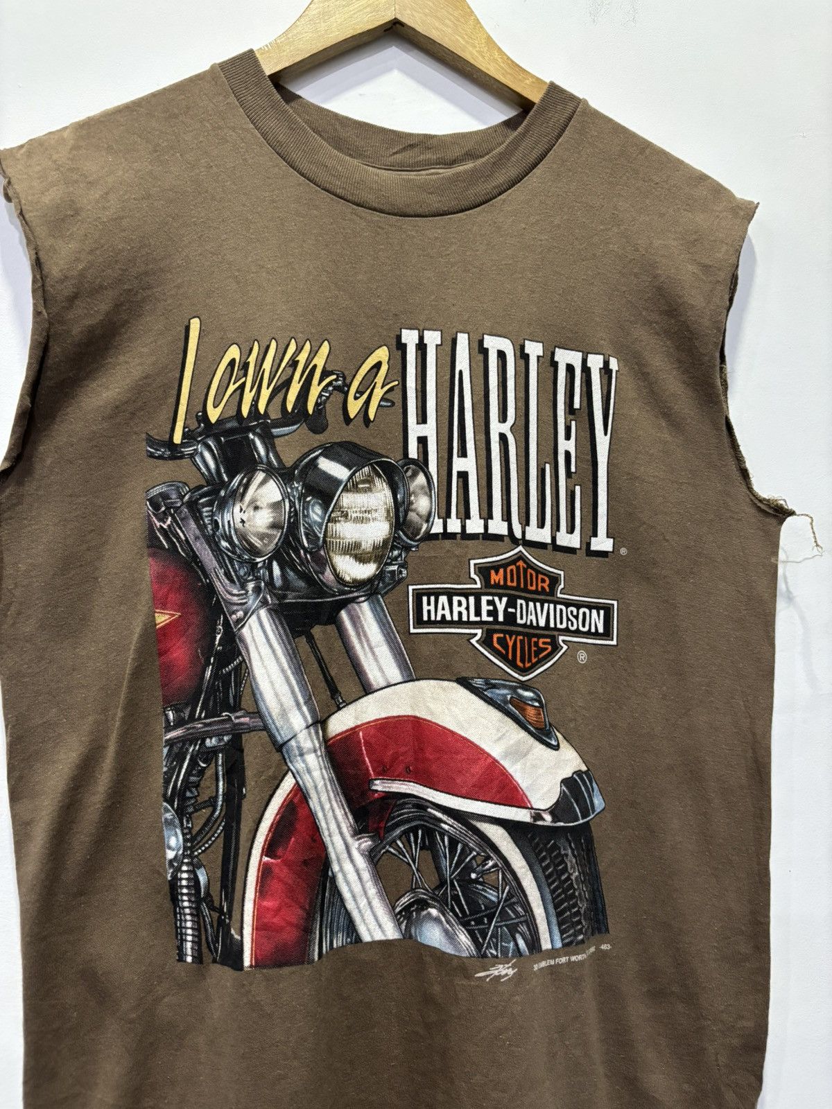 Harley Davidson Vintage Harley Davidson 3D Emblem Shirt Size US M / EU 48-50 / 2 - 2 Thumbnail