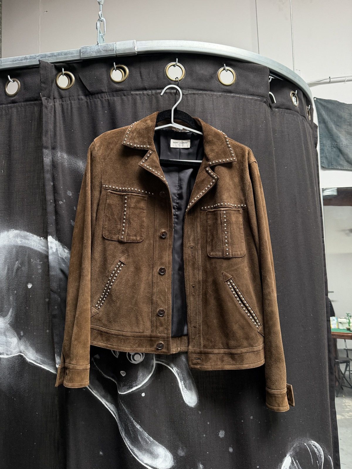 Hedi Slimane × Saint Laurent Paris SS15 Psych Rock Western Leather