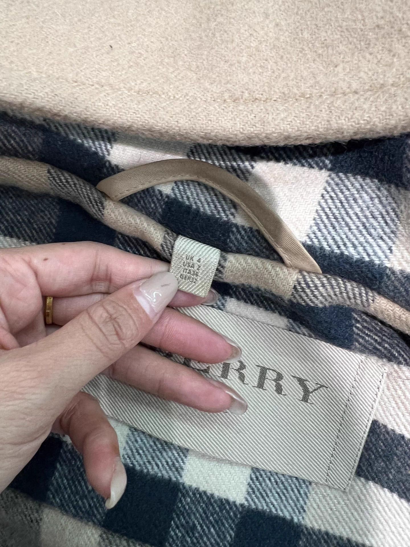 Burberry Burberry 99 New Wool Coat UK4 Black Size XS / US 0-2 / IT 36-38 - 4 Thumbnail