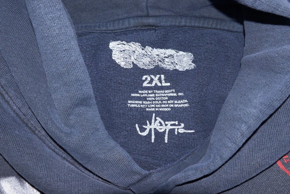 Travis Scott RARE TRAVIS SCOTT HOODIE FROM METLIFE SZ XXL Size US XXL / EU 58 / 5 - 3 Thumbnail