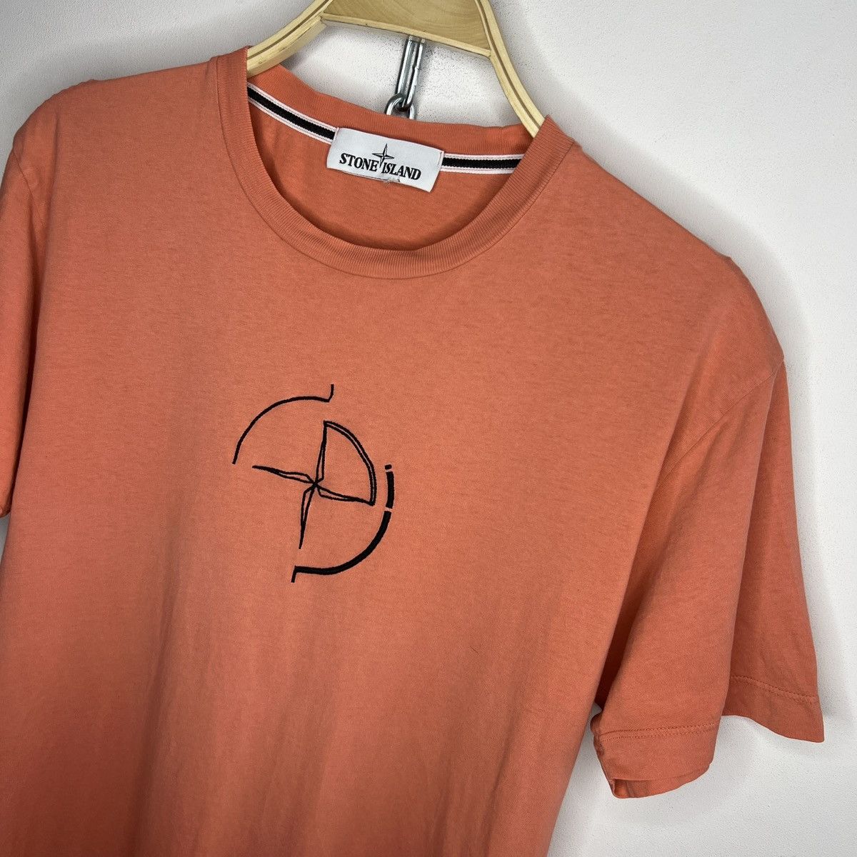 Stone Island Stone Island Tee Tshirt Big Spellout Logo Size US M / EU 48-50 / 2 - 5 Thumbnail