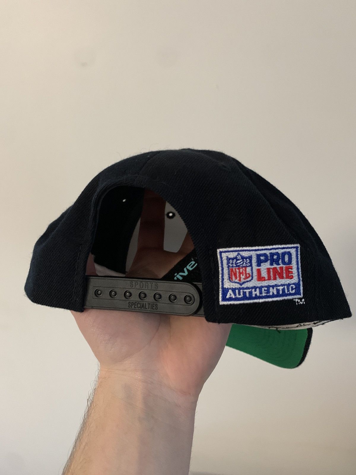 NFL × Sports Specialties × Vintage Crazy Vintage 90s New York Jets Sports Specialties Snapback Size ONE SIZE - 2 Thumbnail