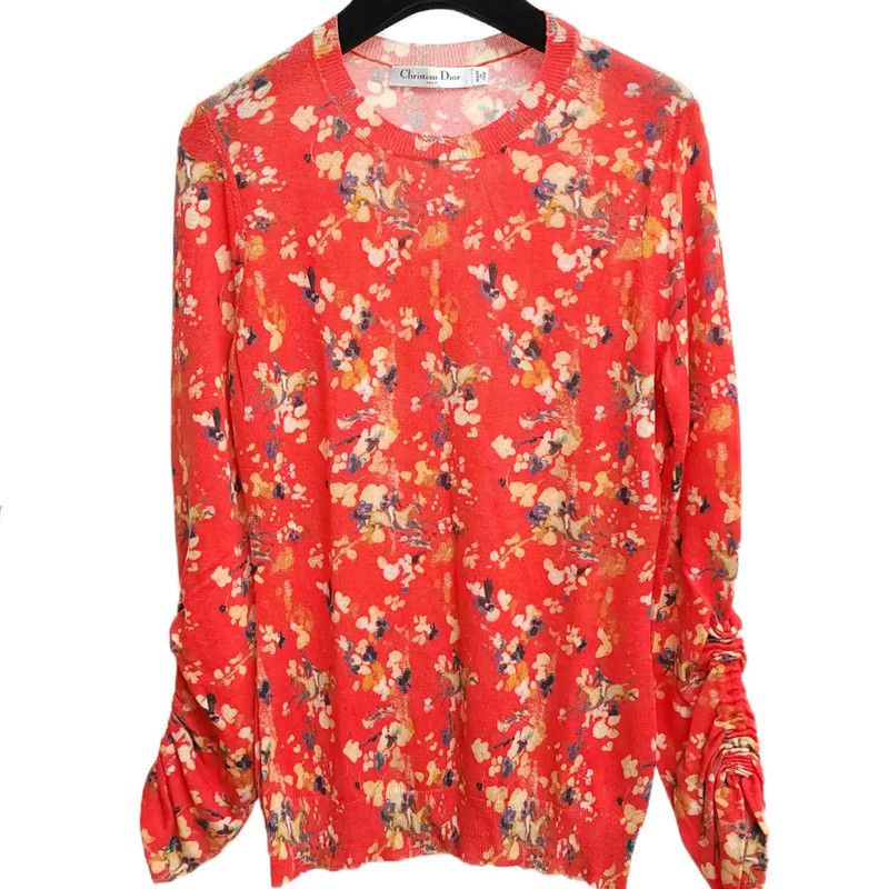 Dior Dior Multicolor Wool Long Sleeve Pullover Sweater 0089 Size S / US 4 / IT 40 - 1 Thumbnail