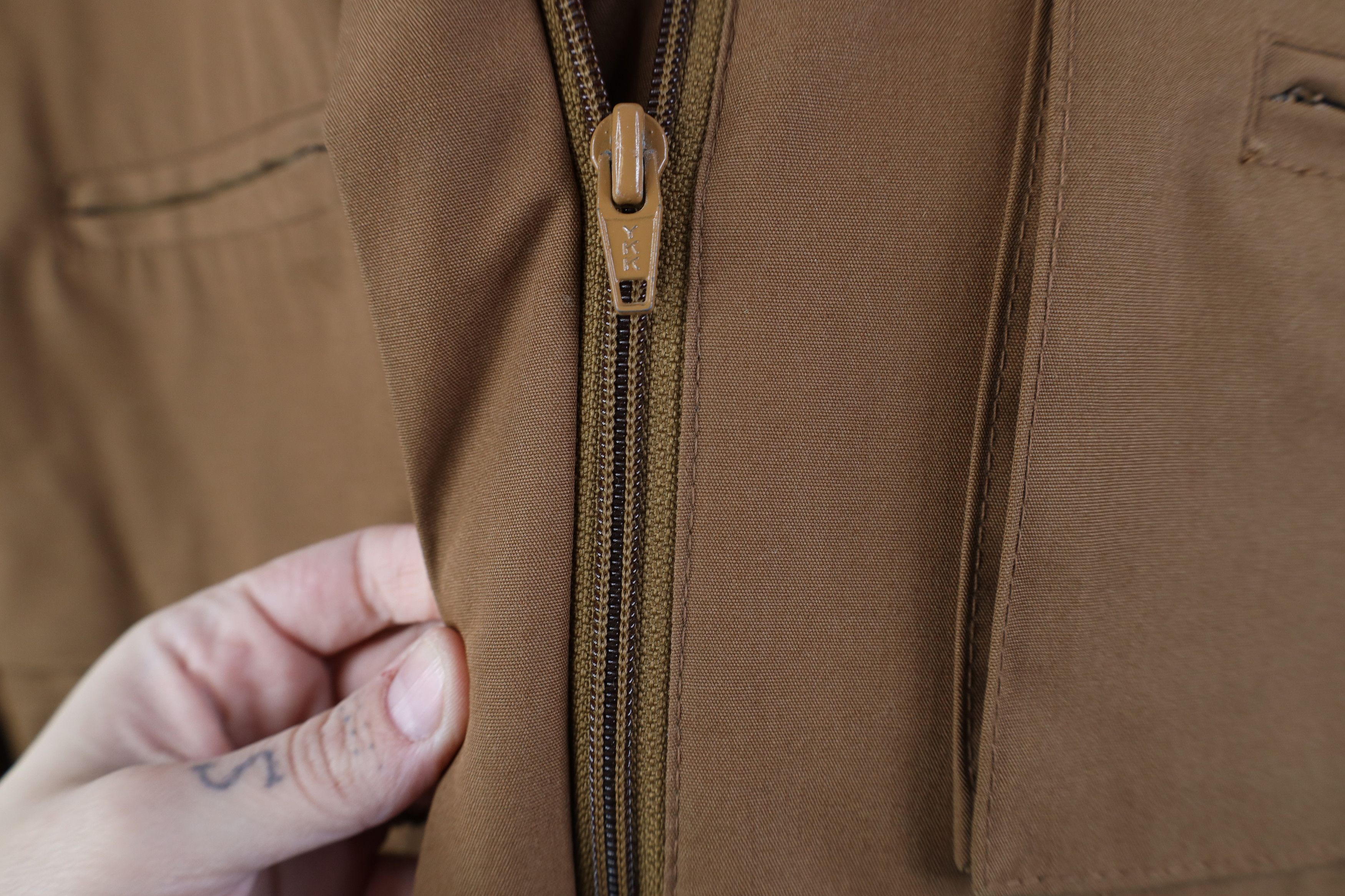 Vintage Vintage 70s 80s Streetwear Corduroy Collar Chore Jacket Size US M / EU 48-50 / 2 - 11 Thumbnail