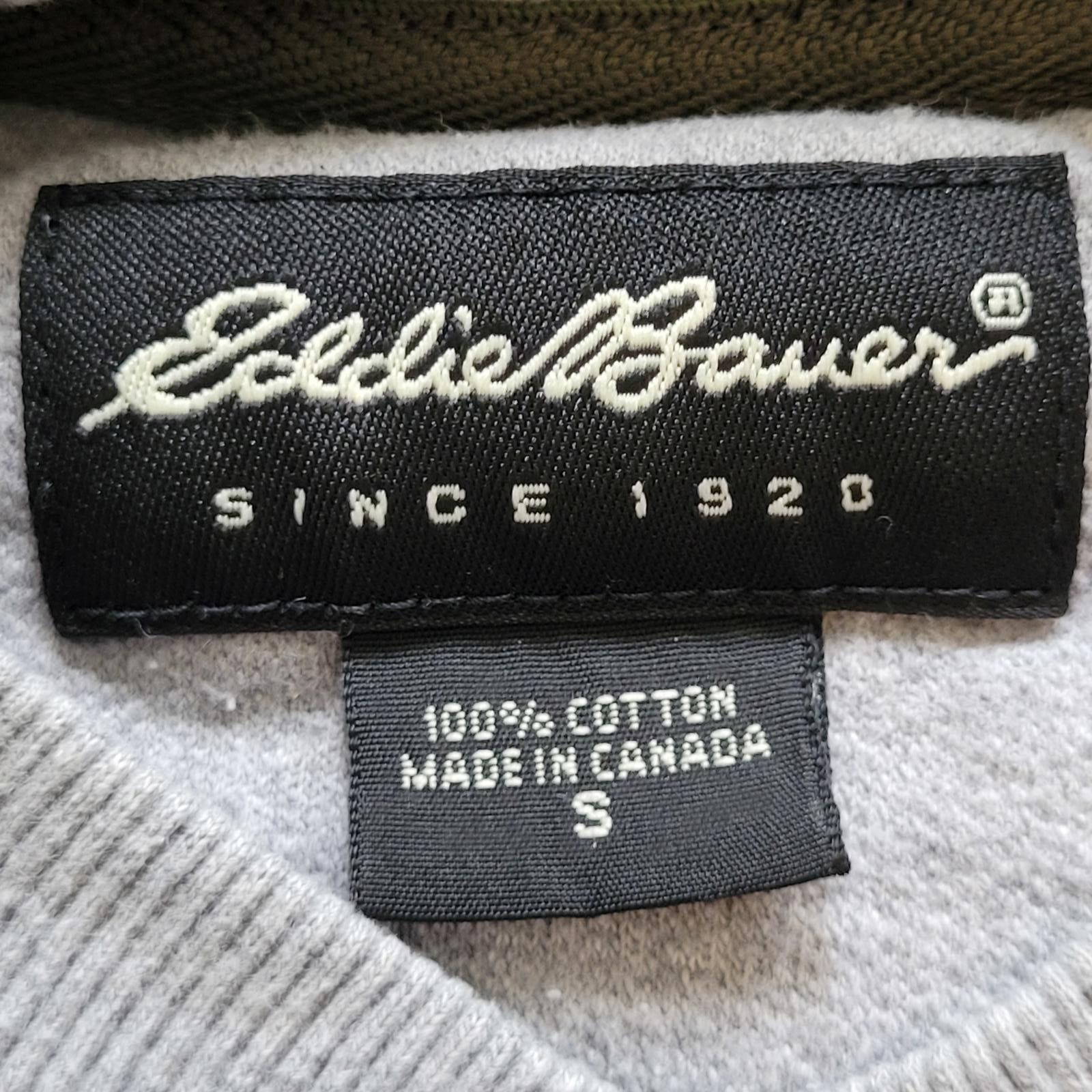 Eddie Bauer Eddie Bauer Men's Small Sweatshirt Gray - 1920 Line Size US S / EU 44-46 / 1 - 3 Thumbnail