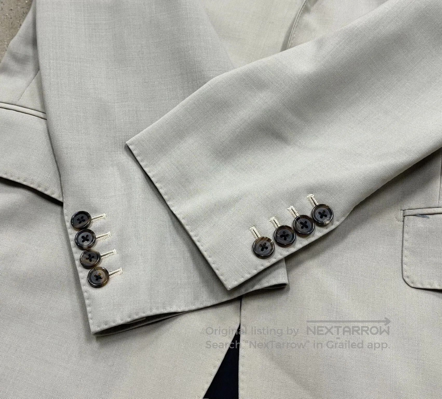 Wacko Maria Wacko Maria DORMEUIL Gray Suit Jacket. Size US L / EU 52-54 / 3 - 7 Thumbnail
