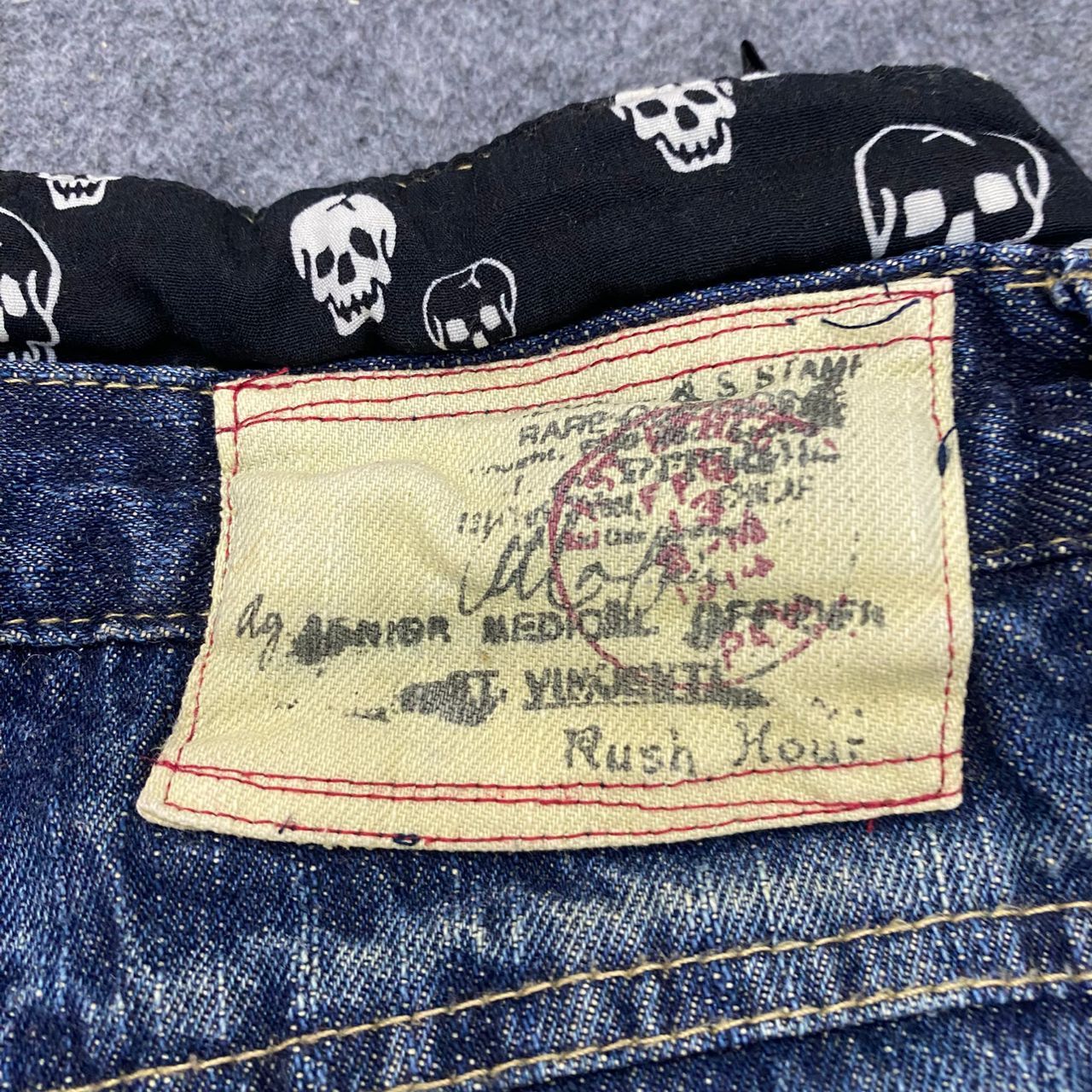 If Six Was Nine 💥Best Offer💥Vintage Rush Hour Punk Short Pant Denim Size US 31 - 16 Thumbnail