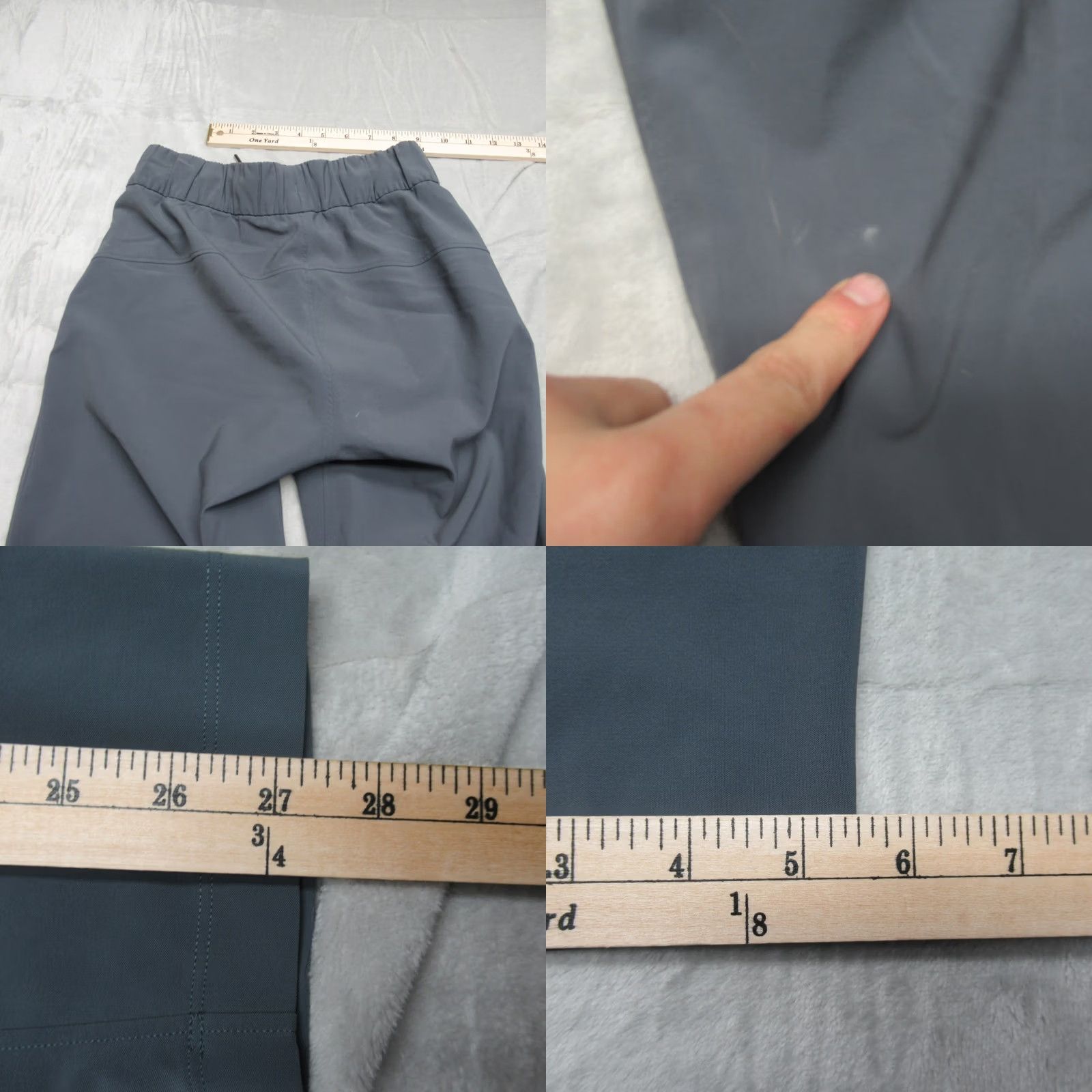 Lululemon Lululemon Pants Womens 2 Gray Jogger Drawstrings Stretch Casual 24x27 Size 26" / US 2 / IT 38 - 8 Thumbnail