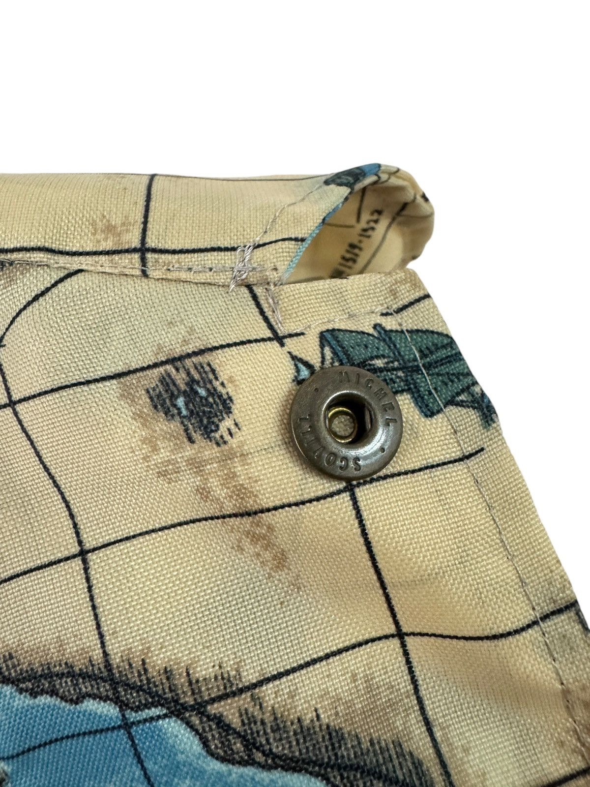 Vintage Vintage World Map All Over Print Nylon Raincoat Jacket Size US XL / EU 56 / 4 - 11 Thumbnail