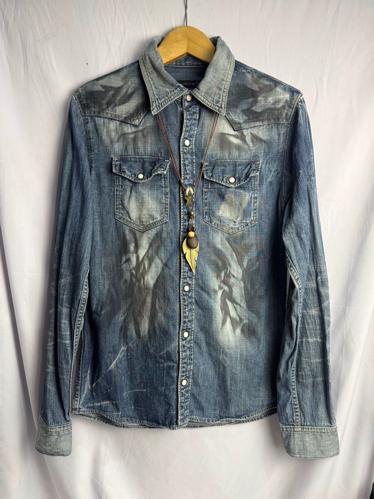 14th Addiction FUGA Denim Distressed Button Size US M / EU 48-50 / 2 - 1 Thumbnail