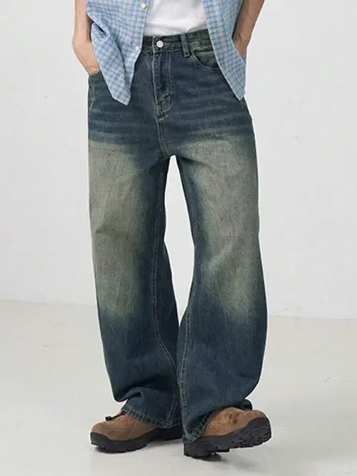 Jean Hitomi x Kouda VIntage Loose Fit Wide Leg Jeans Size US 32 / EU 48 - 7 Thumbnail