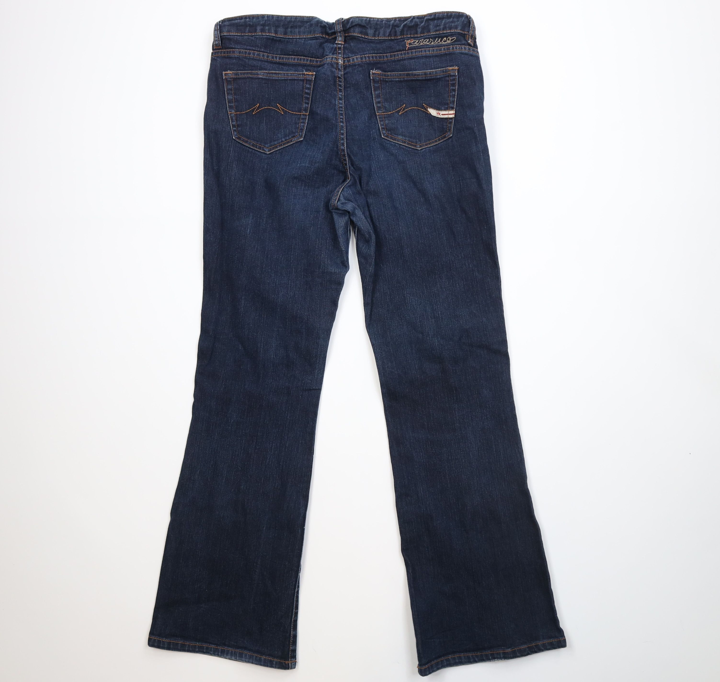 Vintage Vintage Y2K Parasuco Denim Cult Flared Wide Leg Denim Jeans Size 31" - 10 Thumbnail