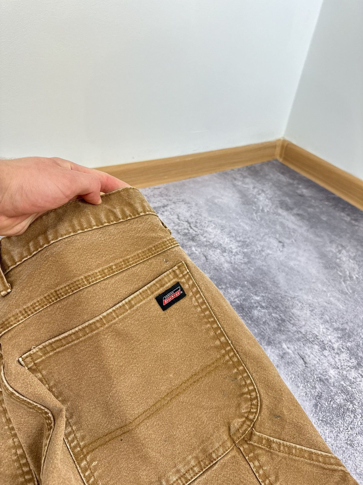 Dickies Vintage Dickies Faded Carpenter Cargo USA Opium Work Pants Size US 34 / EU 50 - 7 Thumbnail