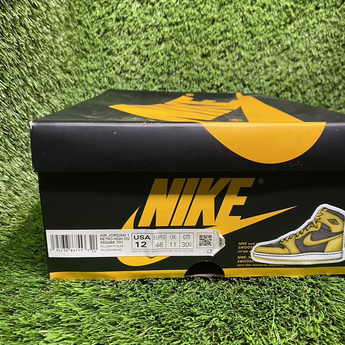 Jordan Brand Jordan 1 High “Pollen” (Size 12) Size US 12 / EU 45 - 7 Thumbnail