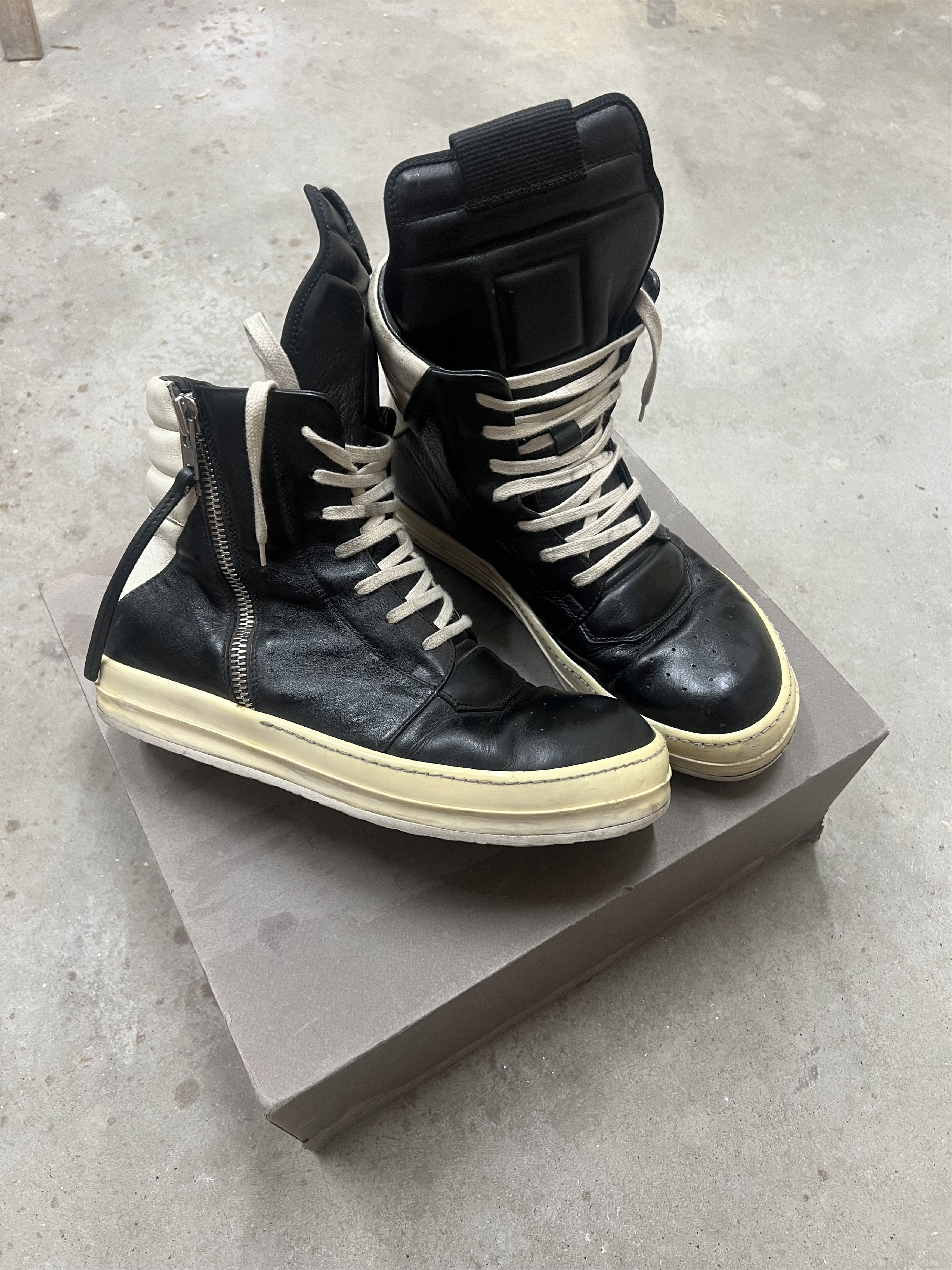 Rick Owens Rick Owens Geobasket cyclops ss16 | Grailed