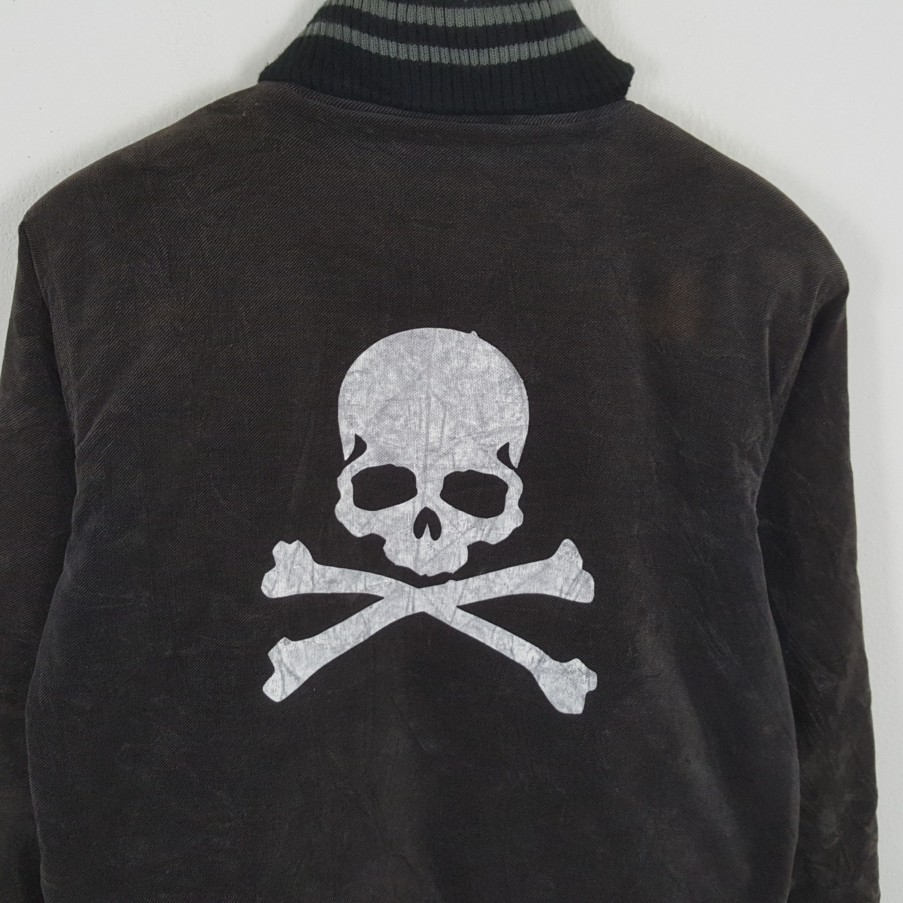Vintage × Woolrich Woolen Mills WOOLRICH Jacket Custom Art Skulls Design Streetwear Style Size US L / EU 52-54 / 3 - 2 Thumbnail