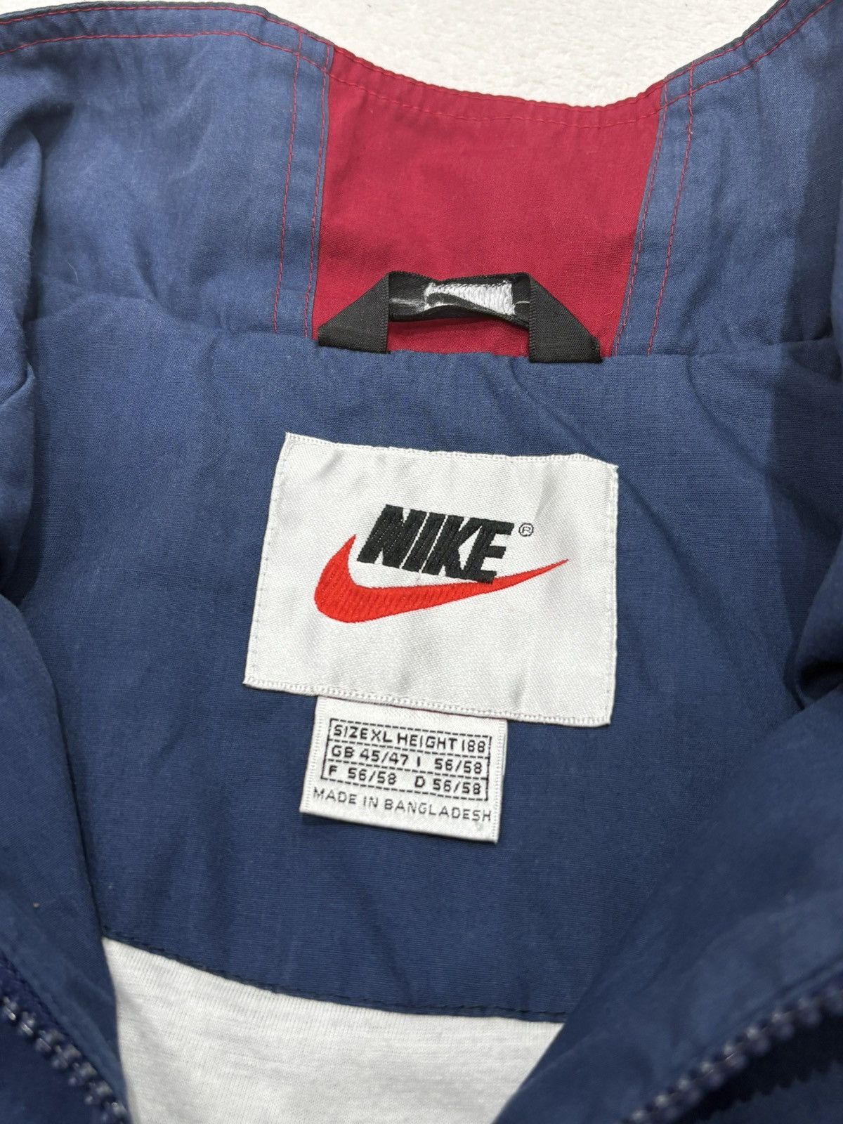 Nike 90s Vintage Nike Athletic Vintage Oversized Spellout Logo Size US XL / EU 56 / 4 - 7 Thumbnail
