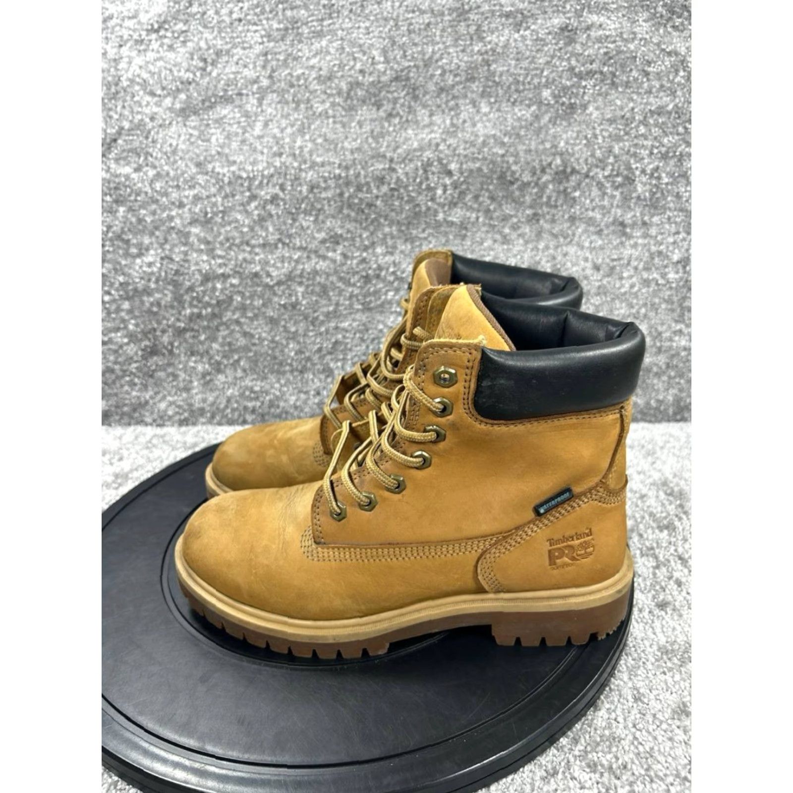 VINTAGE Timberland Pro Women's Work Boot Size M Ankle Nubuck