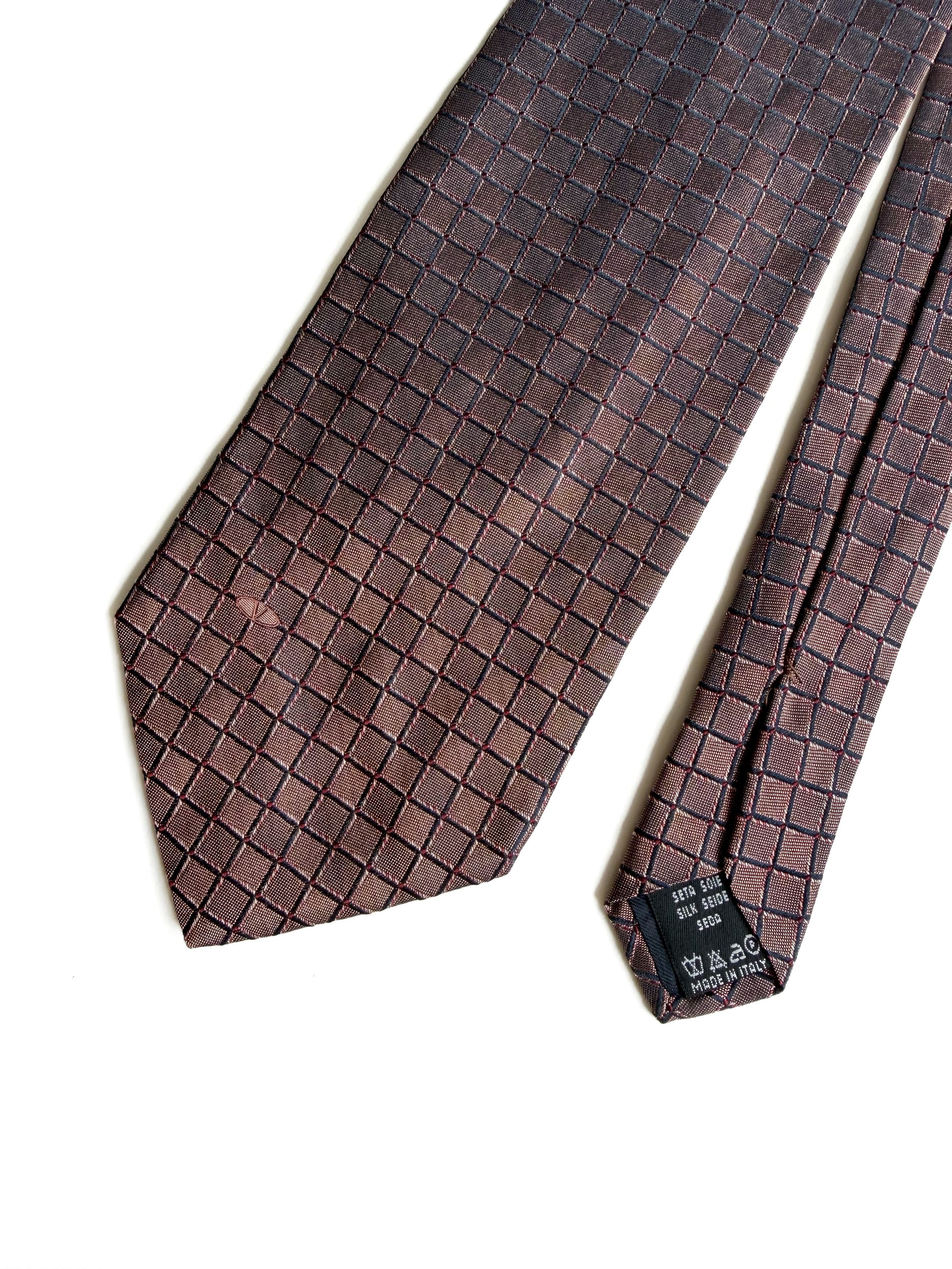 Valentino Men's Valentio Vintage Silk Neck Tie Made in Italy Size ONE SIZE - 3 Thumbnail
