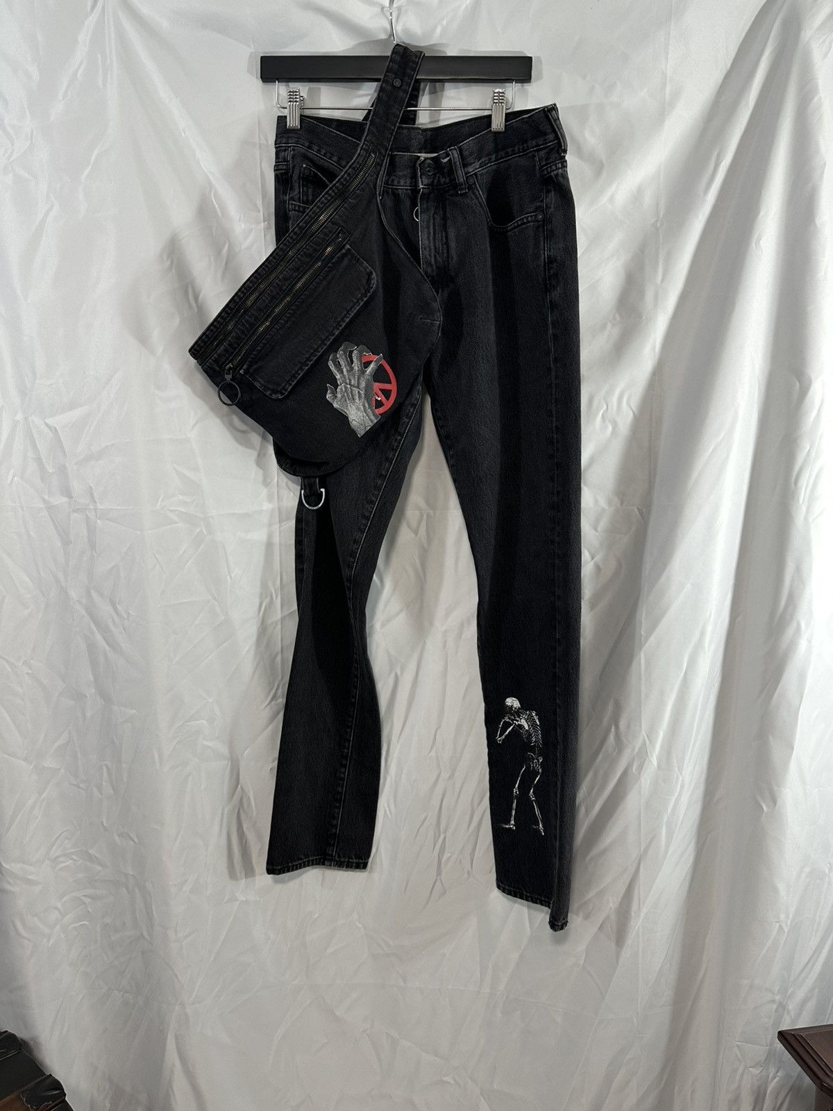 Off-White Off White Sick Denim & Bag Size US 31 - 2 Thumbnail
