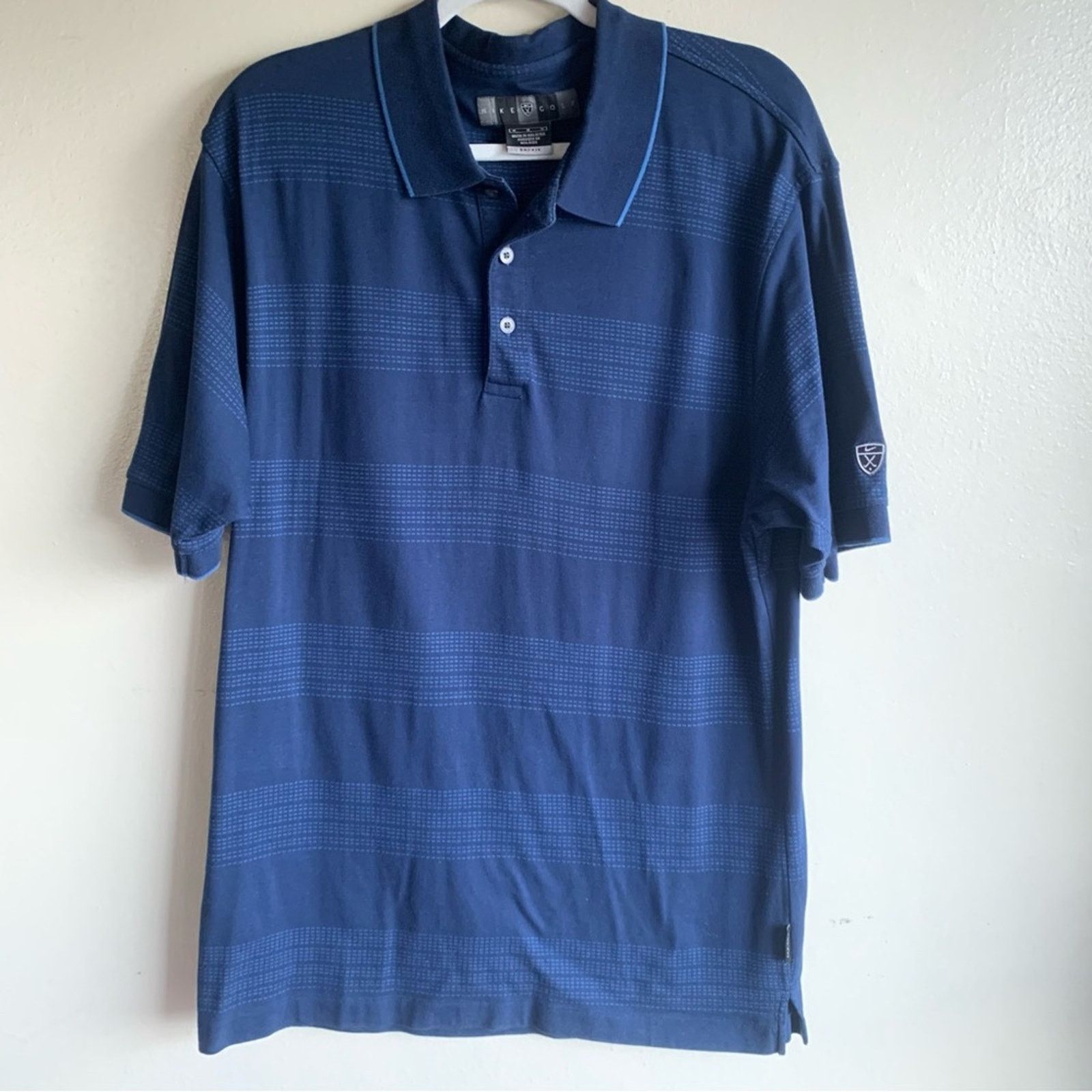 Nike Nike Golf Blue Dri-Fit Polo Size Medium Size US M / EU 48-50 / 2 - 1 Thumbnail