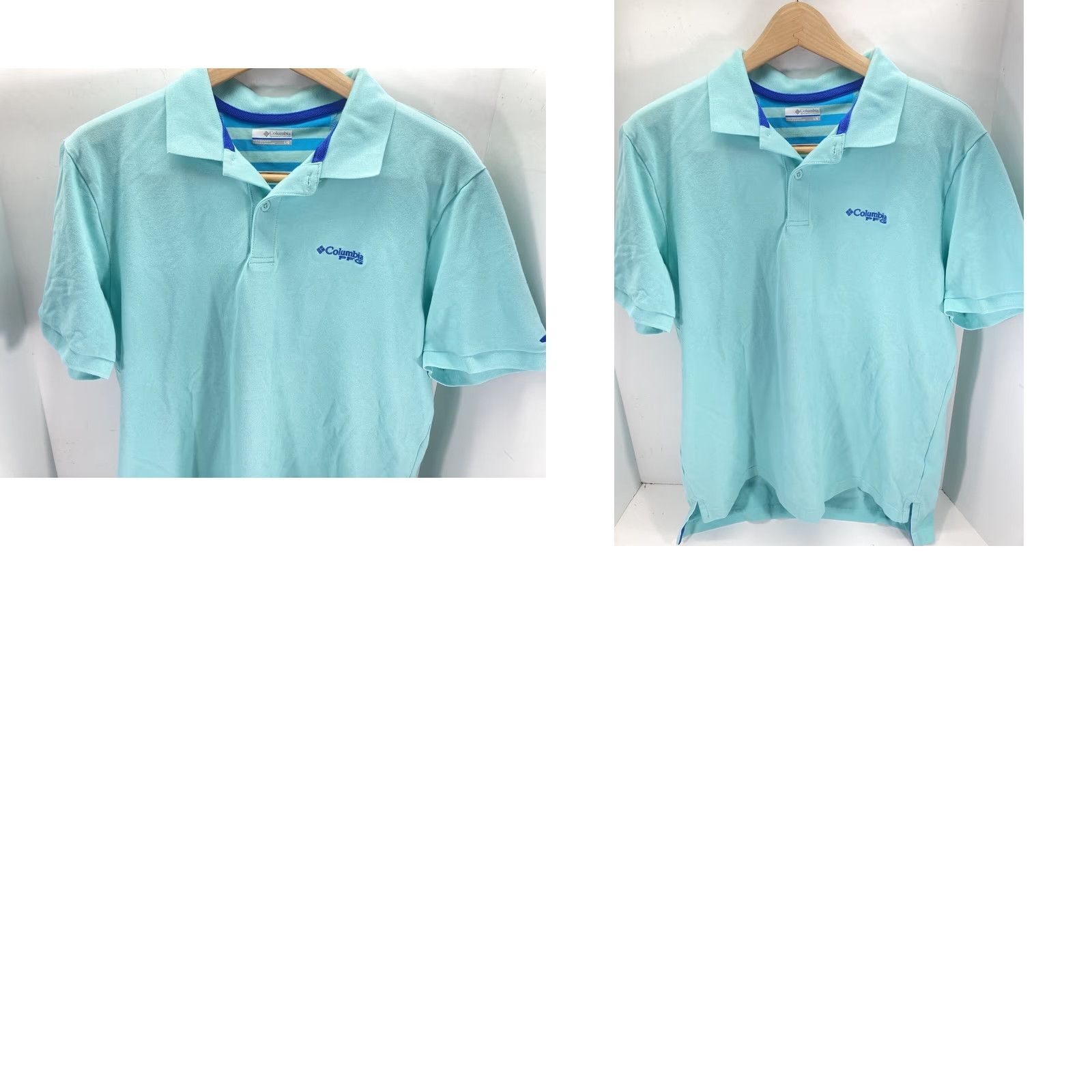Vintage Columbia PFG Polo Shirt Men Size Large Green Short Sleeve Pullover Golf Shirt Size US L / EU 52-54 / 3 - 9 Thumbnail