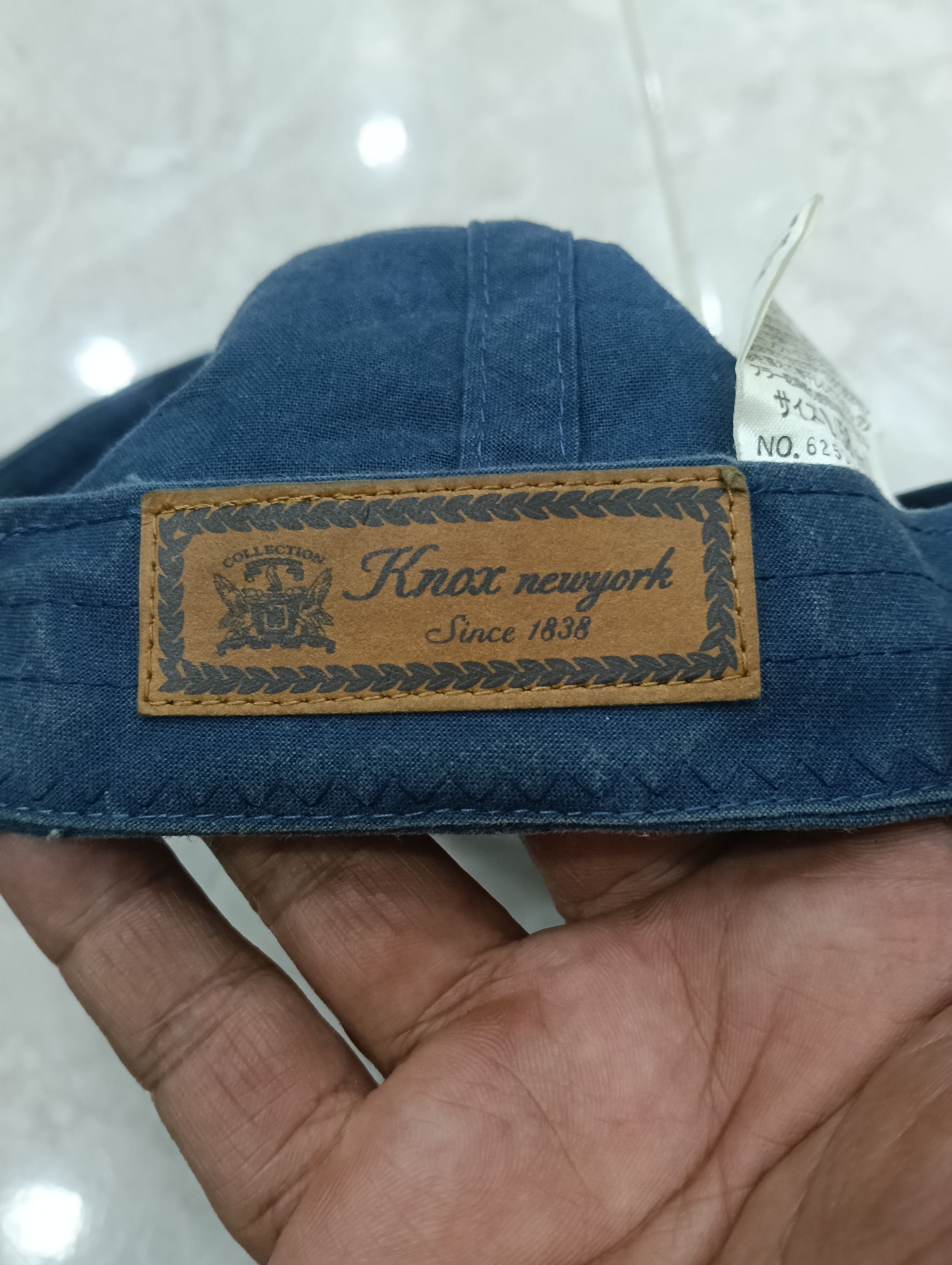 Japanese Brand Vintage Knox New York Hats Navy Blue Size ONE SIZE - 8 Thumbnail