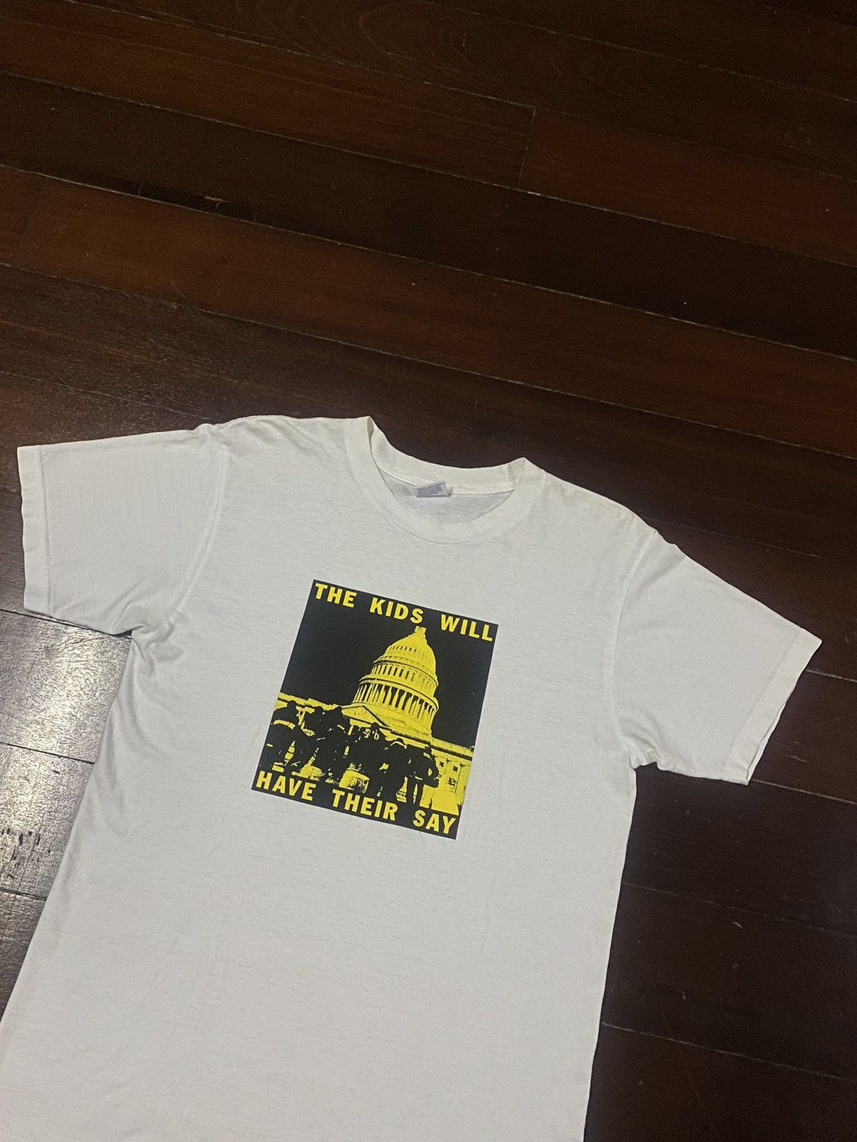 Stussy FIRE VINTAGE Y2K SUPREME THE KIDS WILL HAVE THEIR SAY SS08 Size US M / EU 48-50 / 2 - 4 Thumbnail