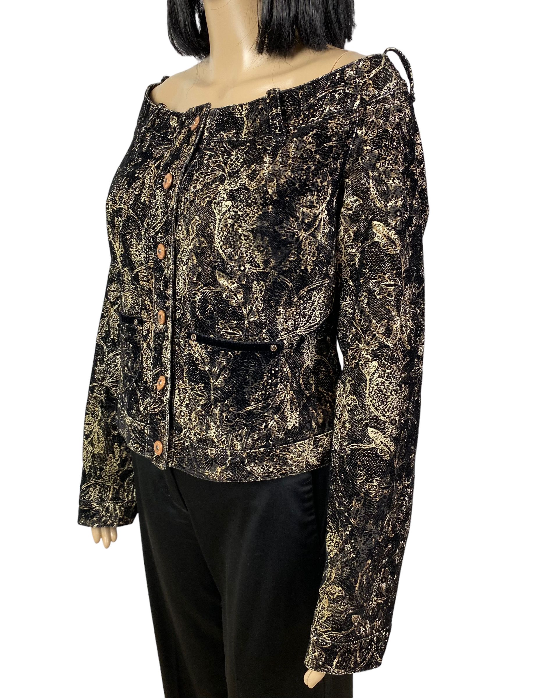 Vintage × Voyage Voyage Passion Vintage Jacket decorated velvet pants style Size L / US 10 / IT 46 - 7 Thumbnail