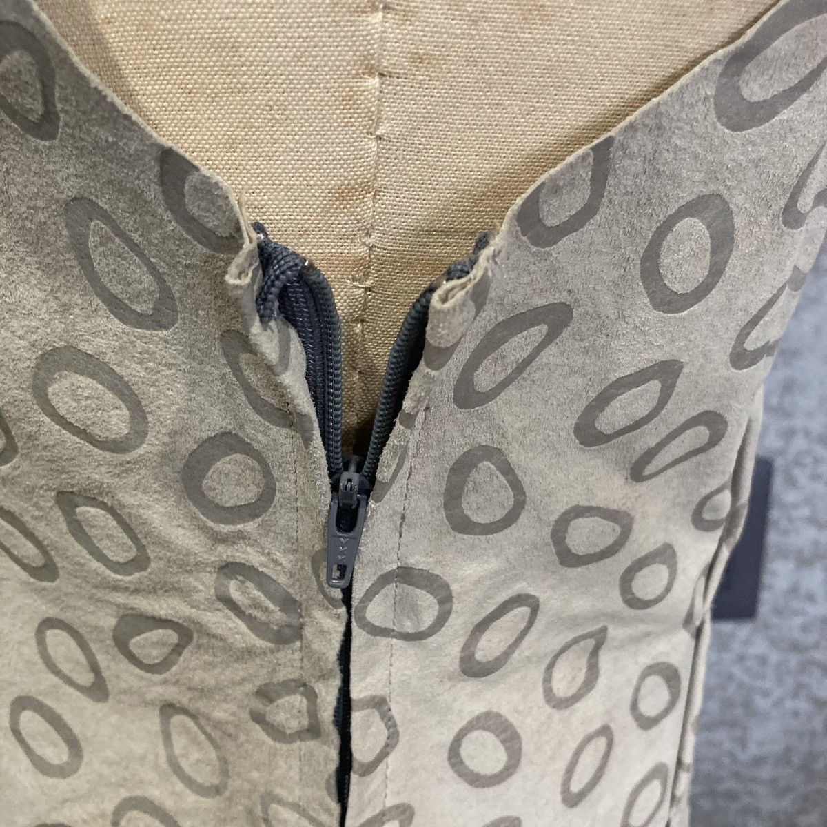 Japanese Brand 2000s Runway Sexy Grunge Pig Suede Top Y2K Archive Size S / US 4 / IT 40 - 8 Thumbnail