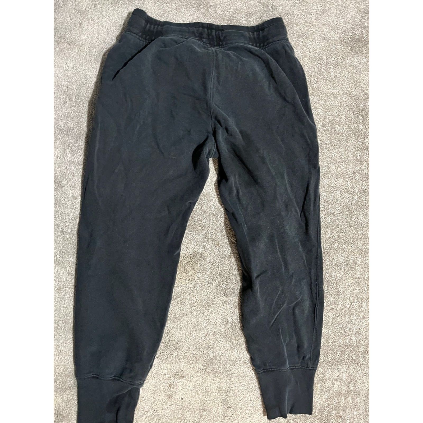 Gap VINTAGE Gap Womens Lounge Pants SweatPants Black Solid Size Small Casual Winter Size 28" / US 6 / IT 42 - 3 Thumbnail