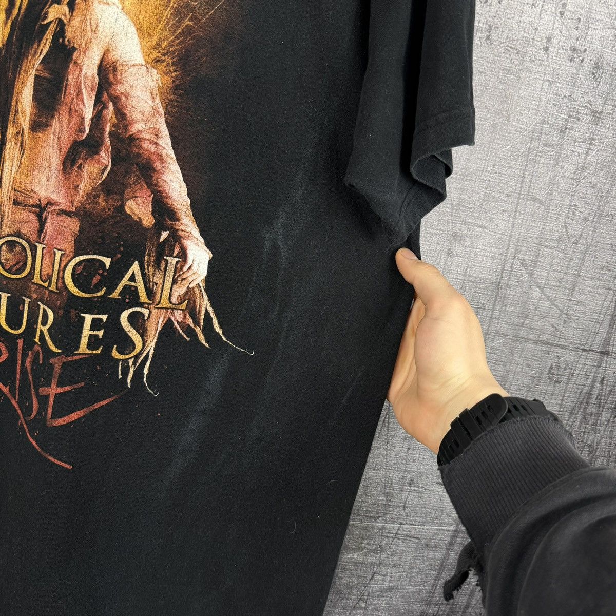 Band Tees graveworm diabolical figures metal band t shirt tee skull Size US XL / EU 56 / 4 - 8 Thumbnail