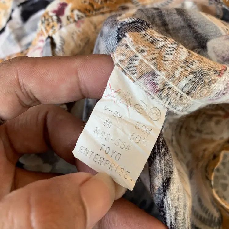 Sun Surf Vintage Sun Surf Toyo Enterprise Tiger Hawaiian Shirt Size US L / EU 52-54 / 3 - 7 Thumbnail