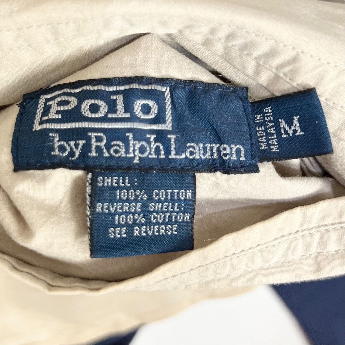 Polo Ralph Lauren × Ralph Lauren Polo Ralph Lauren Reversible Zipper Hoodie Light Jacket Size US M / EU 48-50 / 2 - 7 Thumbnail
