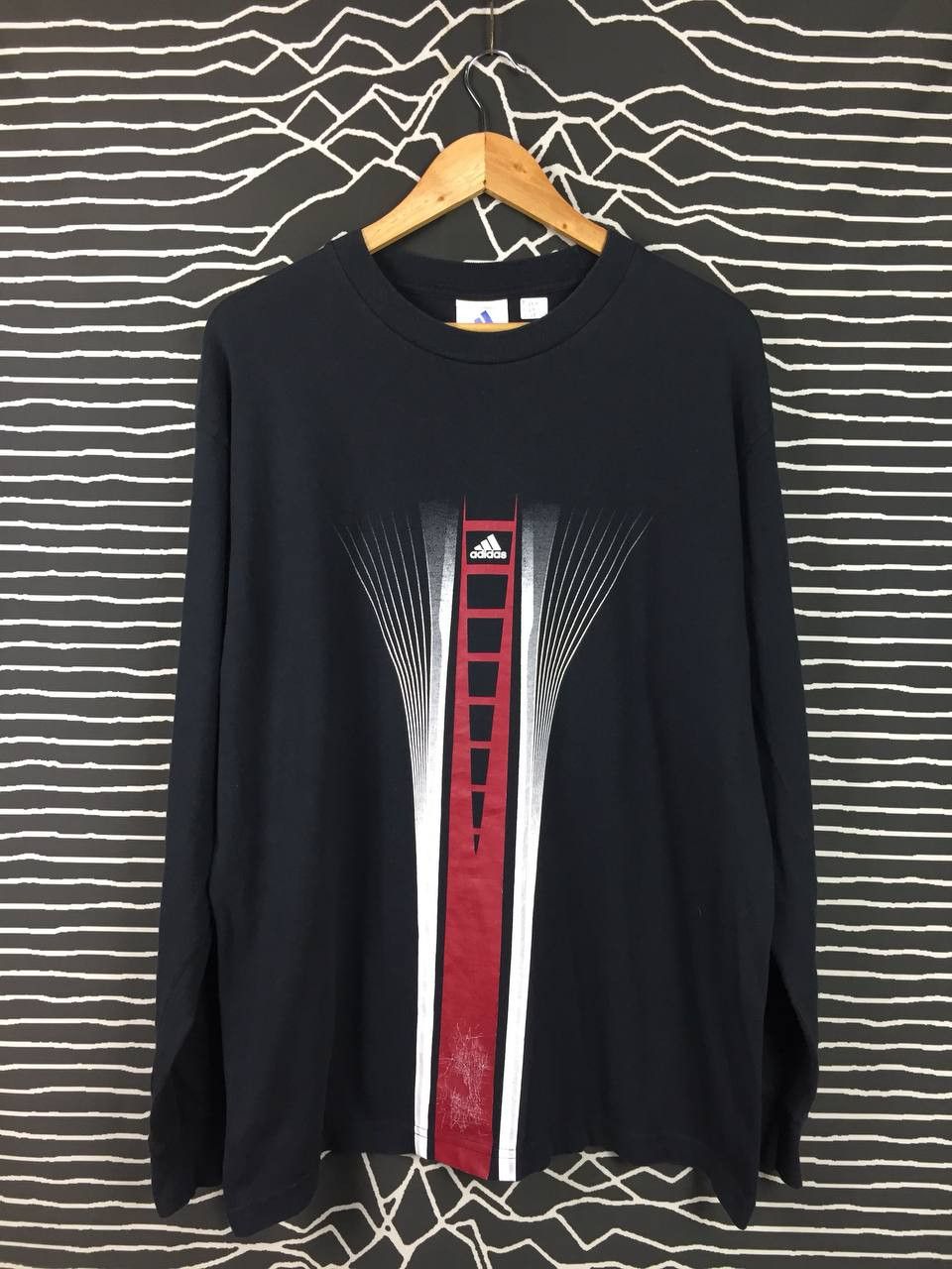 Adidas Vtg Adidas Equipment Sportswear Longsleeve Tee Size US M / EU 48-50 / 2 - 3 Thumbnail