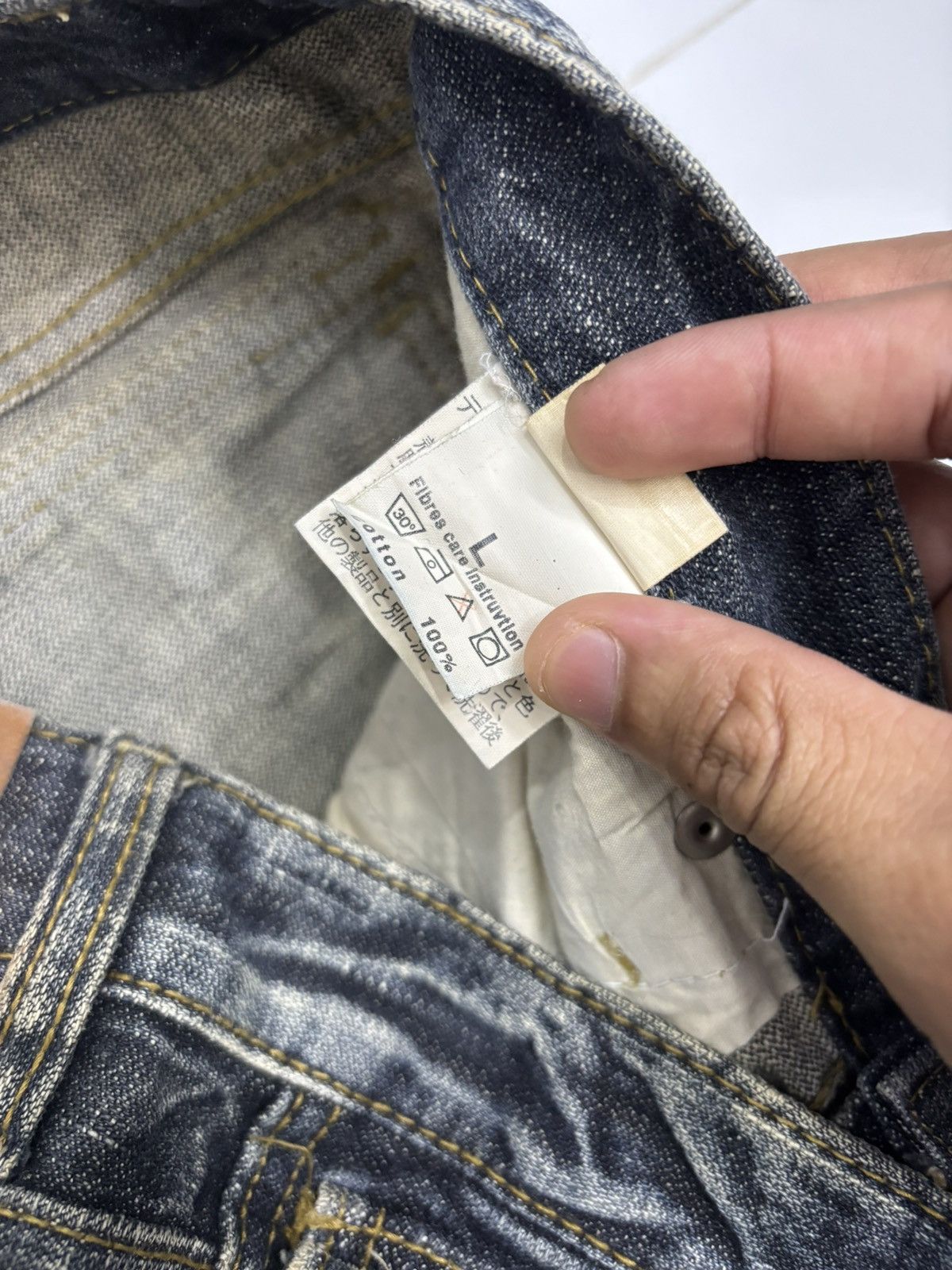 If Six Was Nine 🔥MARAXIA PUNK DISTRESS RUSTY JEANS SKINNY BOOTCUT DENIM Size 31" - 10 Thumbnail