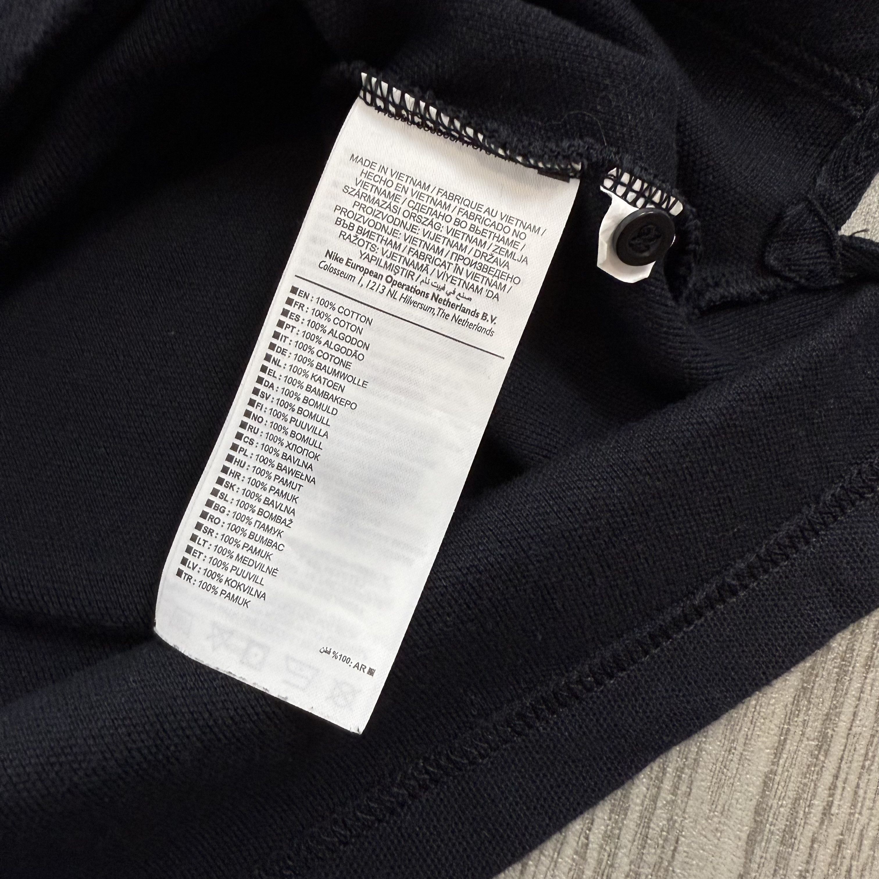 Nike Nike Black Polo Tee Shirt Size US XL / EU 56 / 4 - 7 Thumbnail