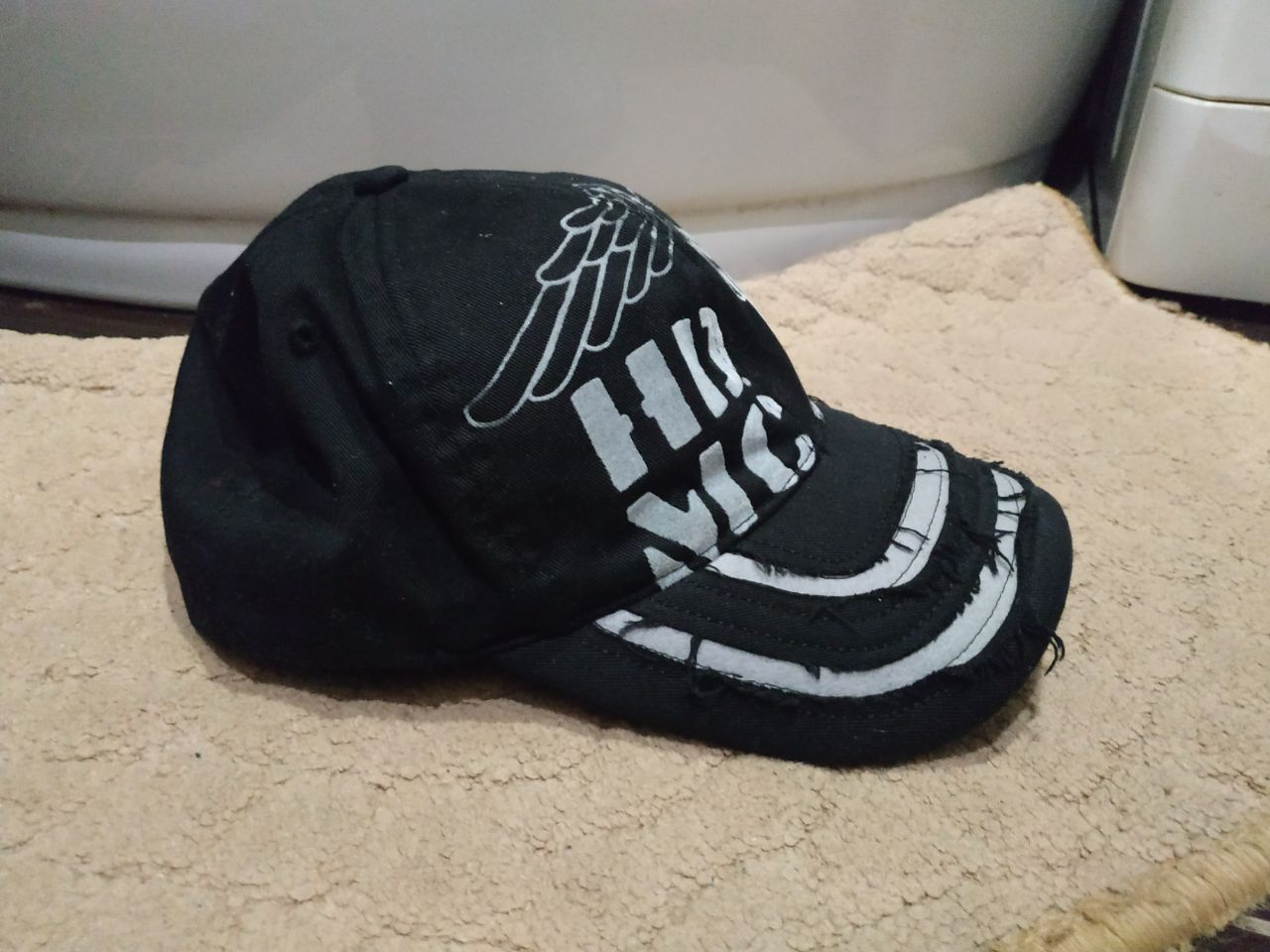 Harley Davidson Harley-Davidson HDMC Distressed Cap Biker Core Vintage Style Size ONE SIZE - 8 Thumbnail
