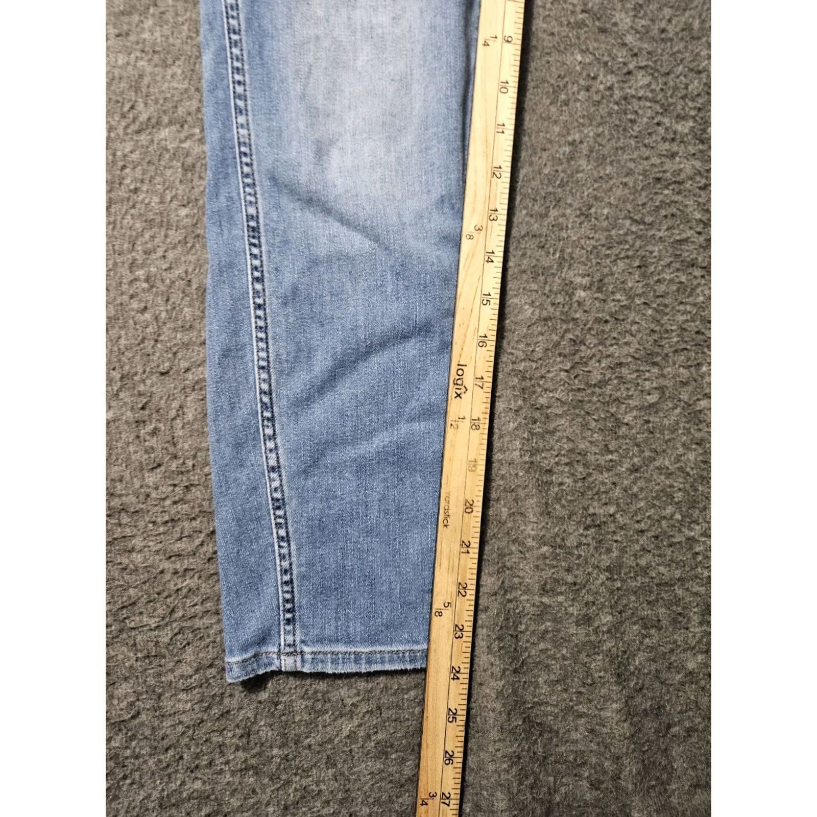 Madewell Madewell High Rise Skinny Crop Jeans Women's 28 Blue Denim Stretch City Preppy 24 Inseam Jeans Mens? Size 28" / US 6 / IT 42 - 5 Thumbnail