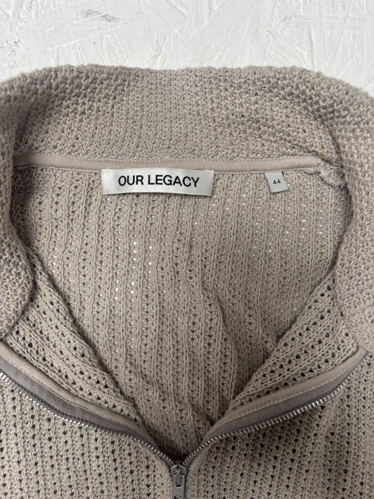 Our Legacy Our Legacy Shrunken Fullzip polo Size US S / EU 44-46 / 1 - 4 Thumbnail