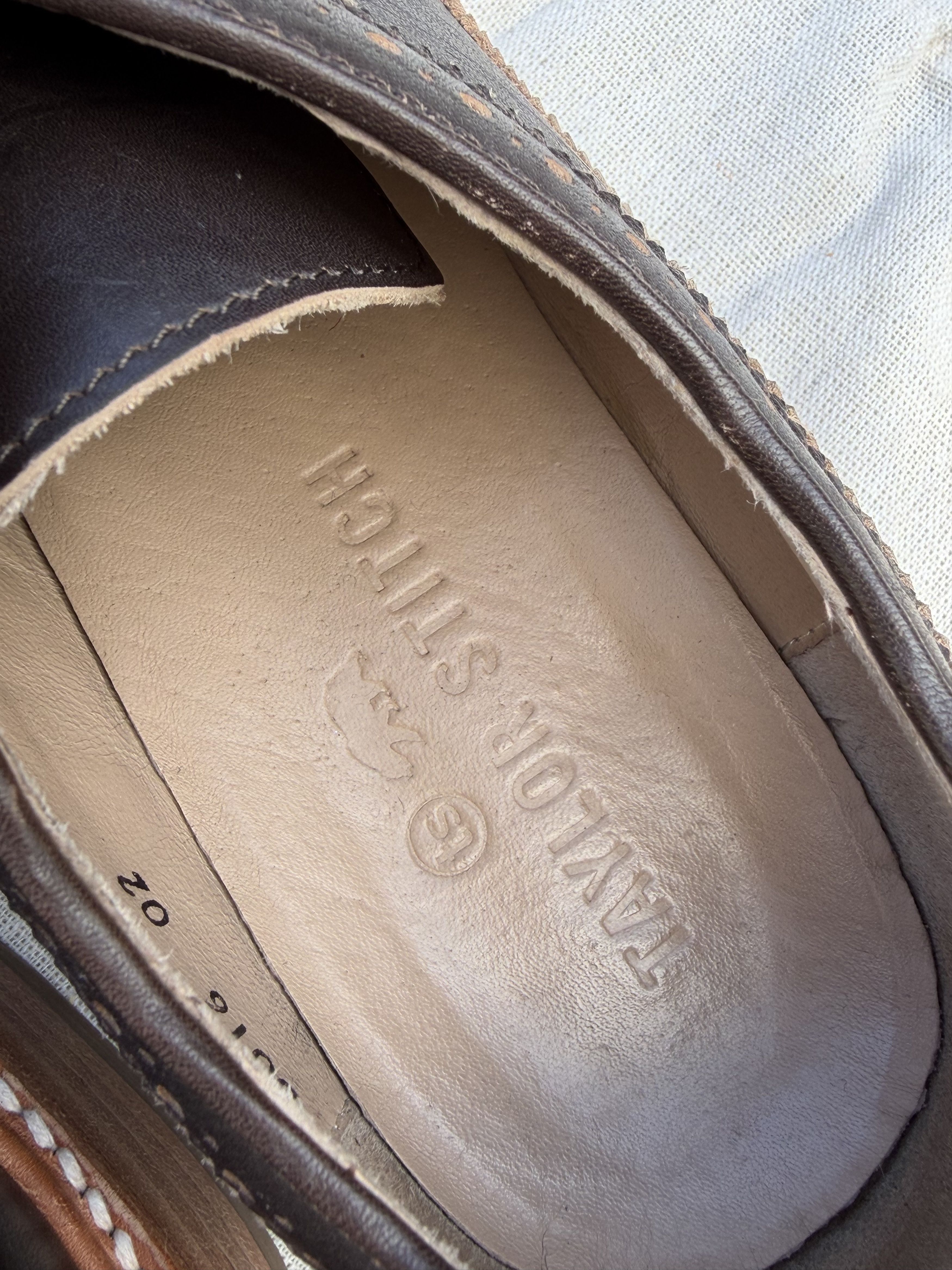 Taylor Stitch Taylor Stitch Brogue Espresso Brown Leather Dress Shoes 12.5 Size US 12.5 / EU 45-46 - 17 Thumbnail