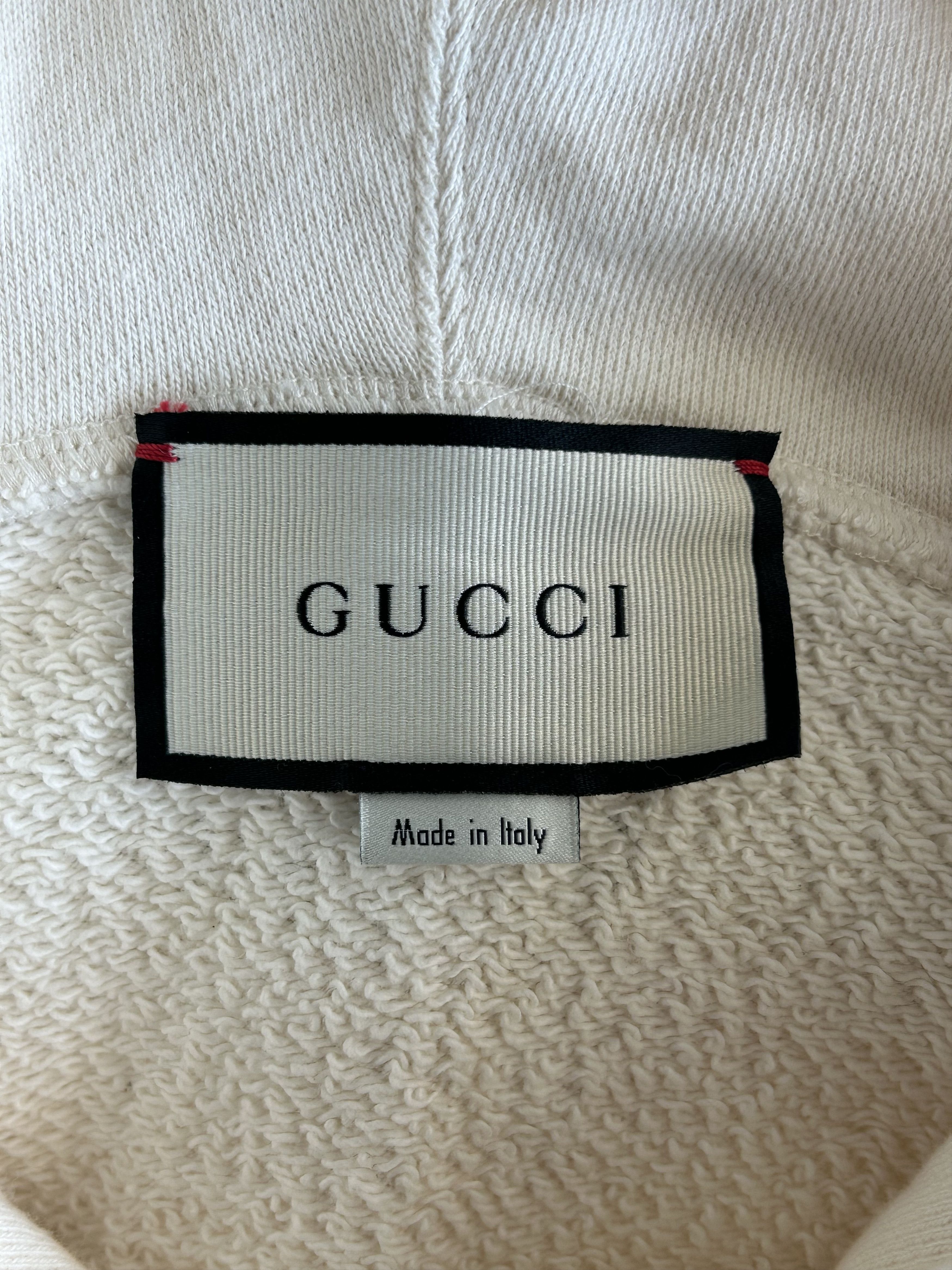 Gucci Gucci Cream Sequin Apple Logo Hooded Dress Size XS / US 0-2 / IT 36-38 - 3 Thumbnail