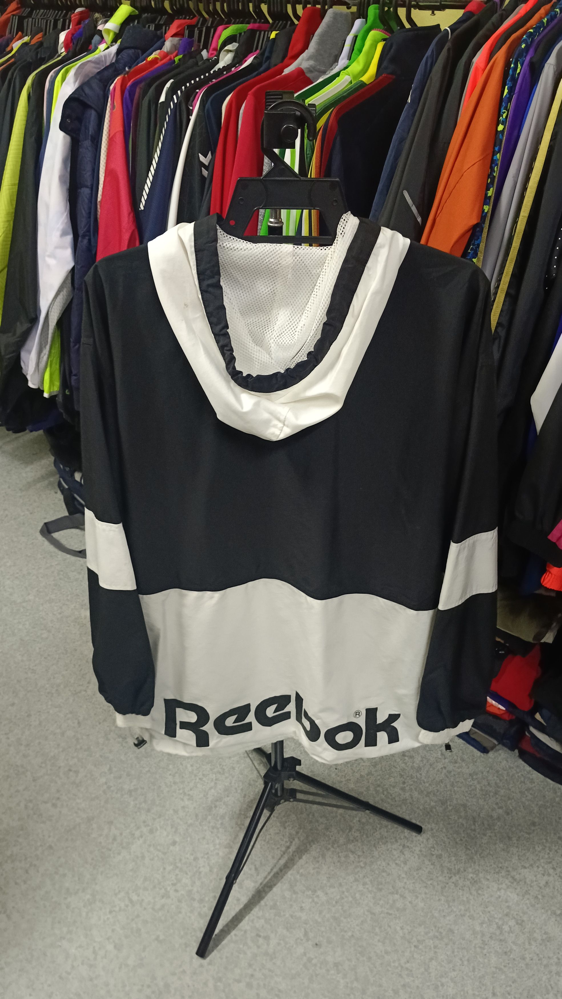 Reebok × Vintage Vintage Reebok Half Zipper Windbreaker Size US XL / EU 56 / 4 - 4 Thumbnail