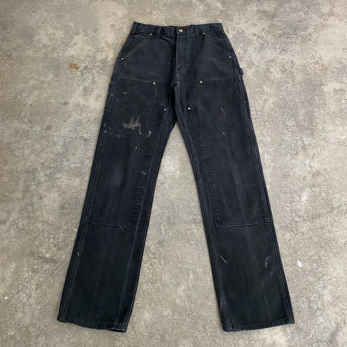 Carhartt Vintage Carhartt Double Knee Splatter Carpenter Work Pants Size US 31 - 2 Thumbnail