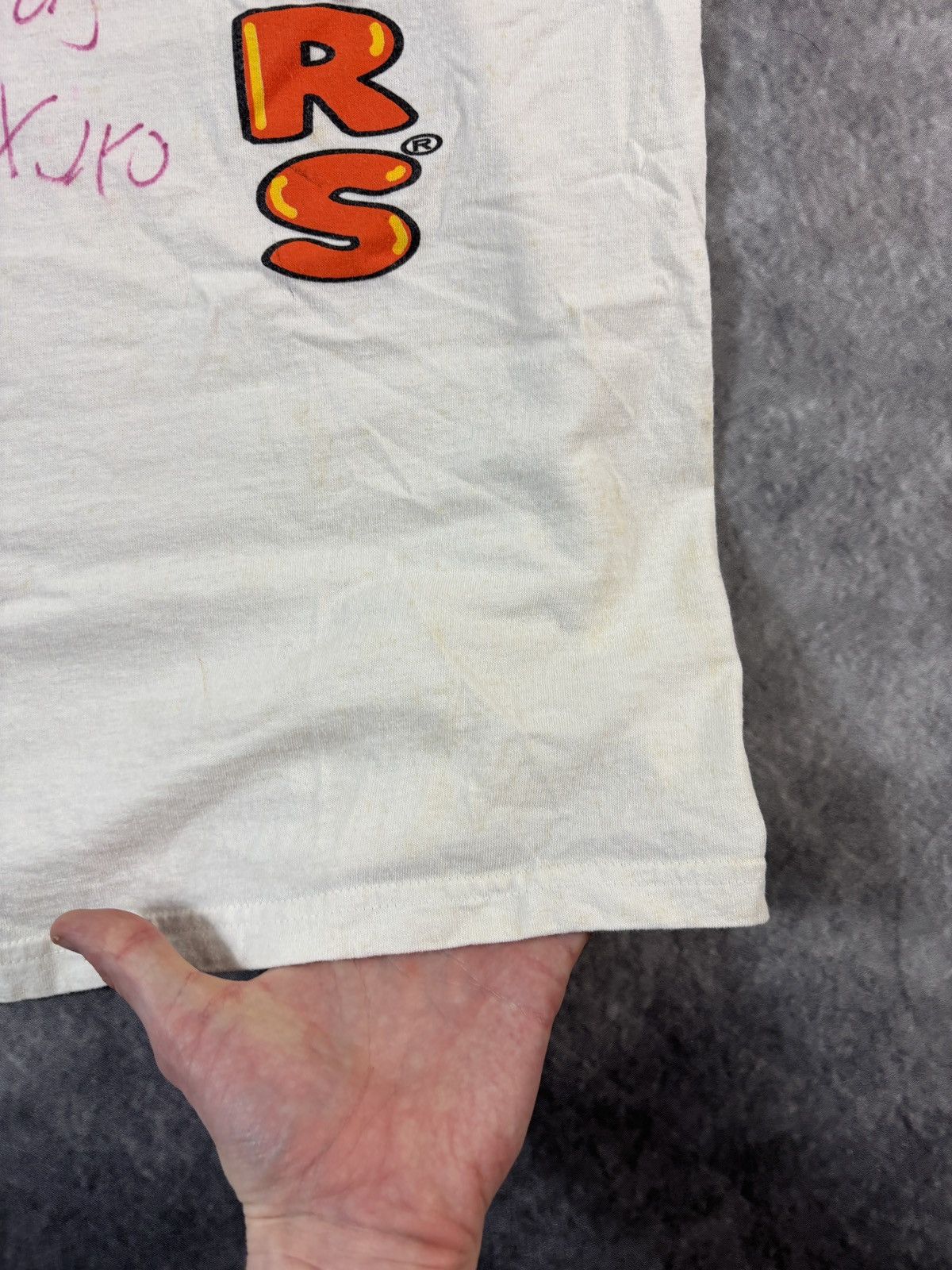 Vintage SIGNED Vintage Hooters Tee Autographed Racing Pit Crew ALP Size US L / EU 52-54 / 3 - 9 Thumbnail