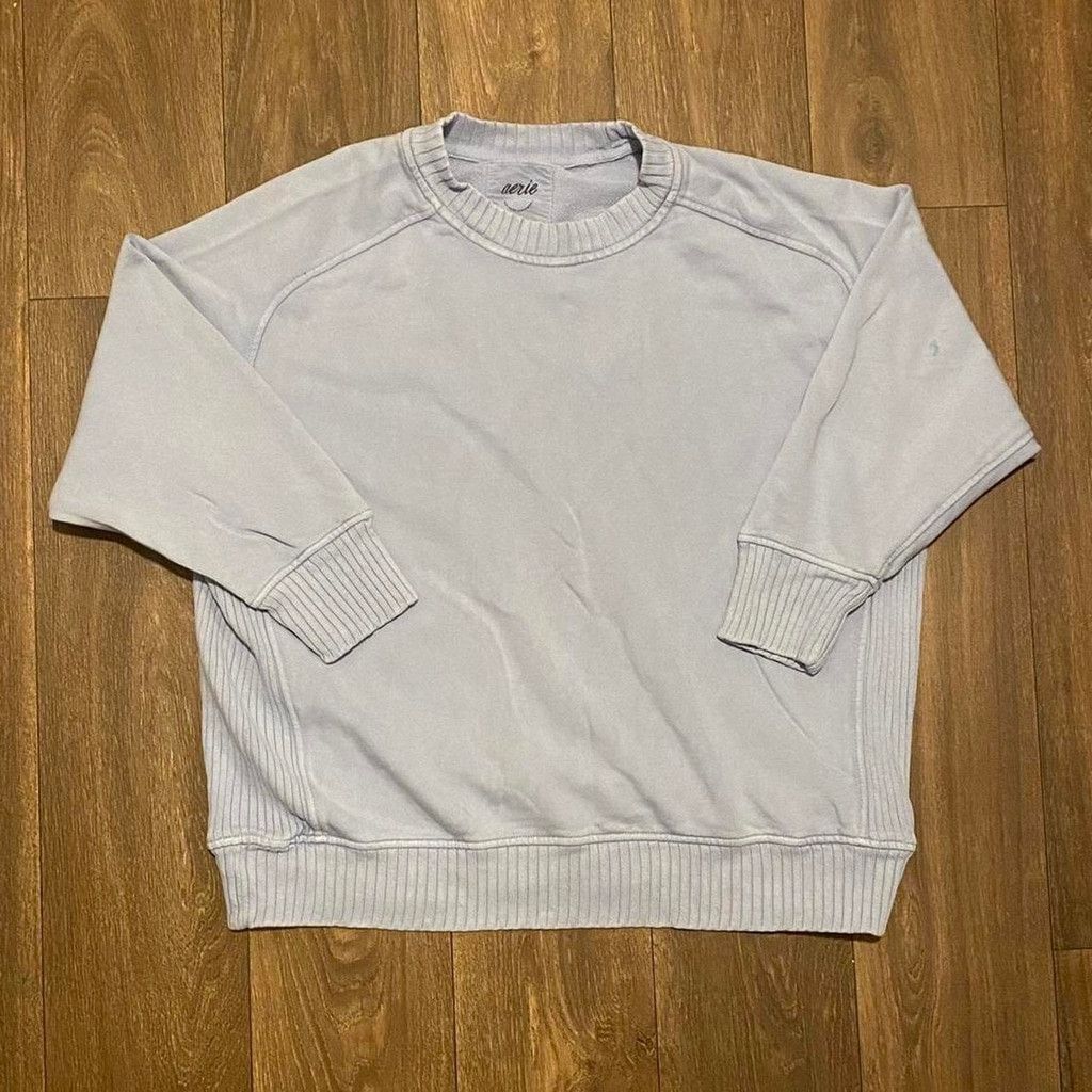 Aries Aerie crewneck light blue vtg sweatshirt size M Size M / US 6-8 / IT 42-44 - 1 Thumbnail