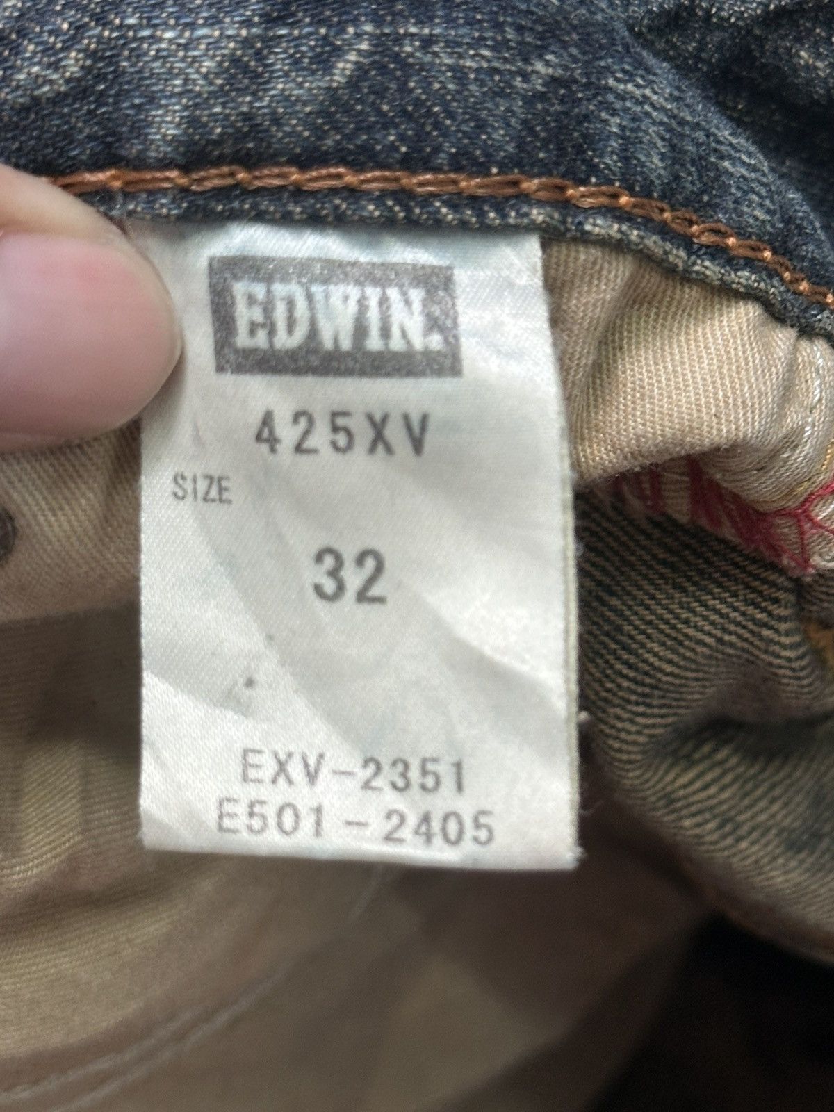 Edwin Edwin Exclusive Vintage Baggy Loose Style With Faded Wash Size US 34 / EU 50 - 9 Thumbnail