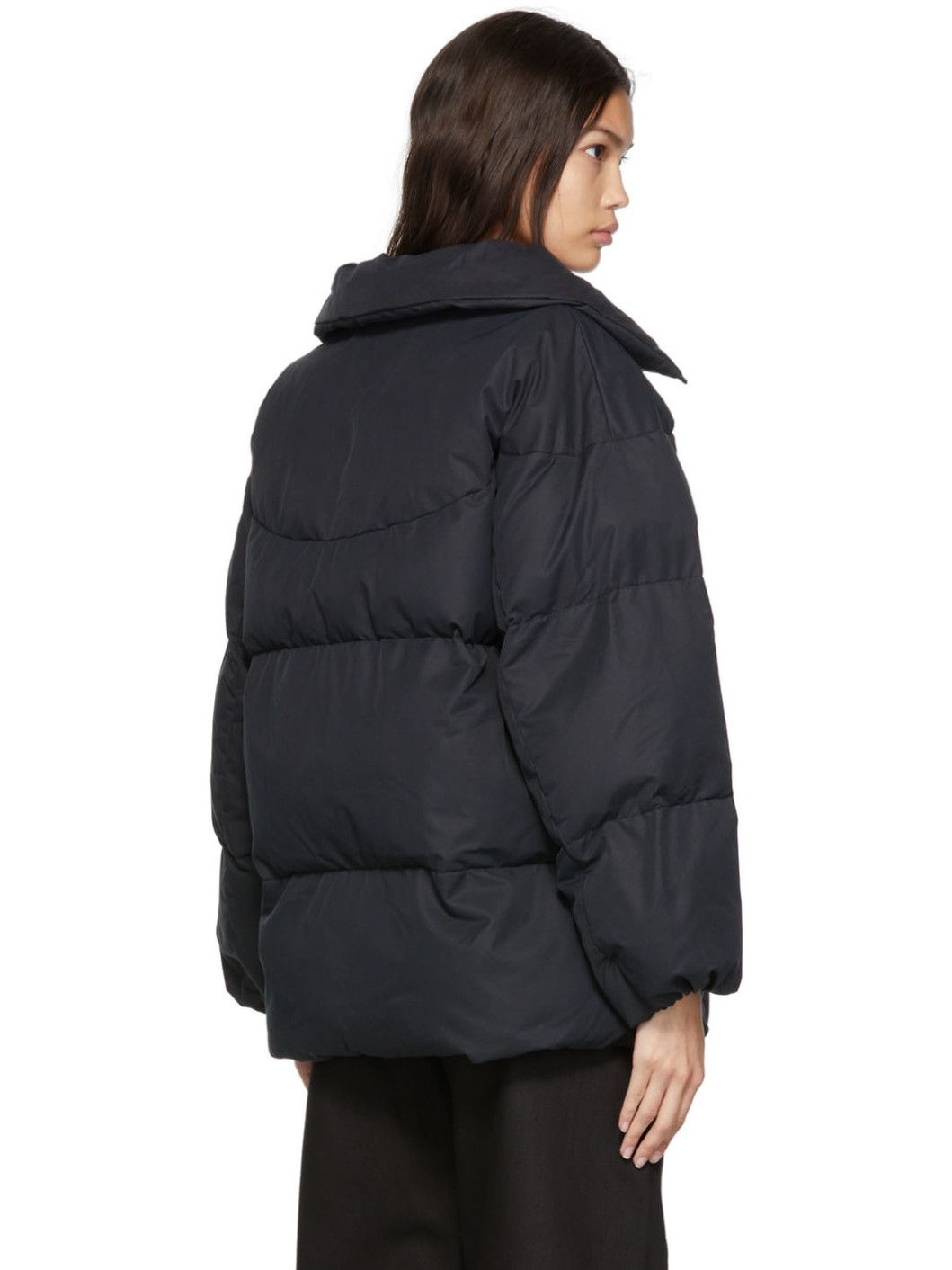 Studio Nicholson o1mle0525 Insulated Basel Coat in Black Size M / US 6-8 / IT 42-44 - 3 Thumbnail